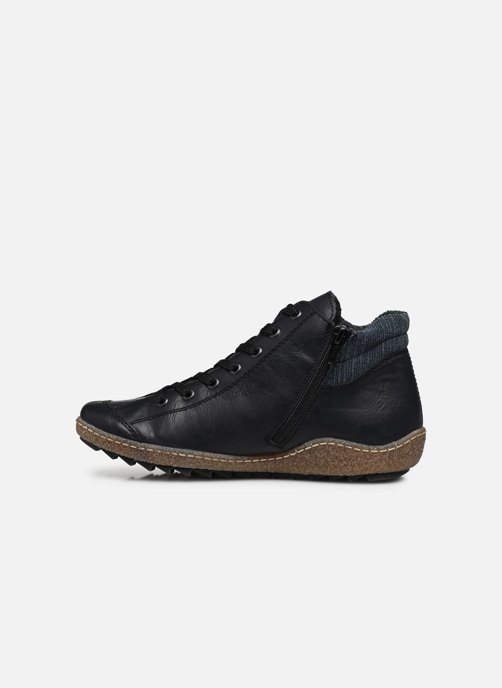 Zapatillas altas Viena mujer azul Rieker Zapatillas altas Viena mujer azul OZEAN/CAYENNE/DENIM