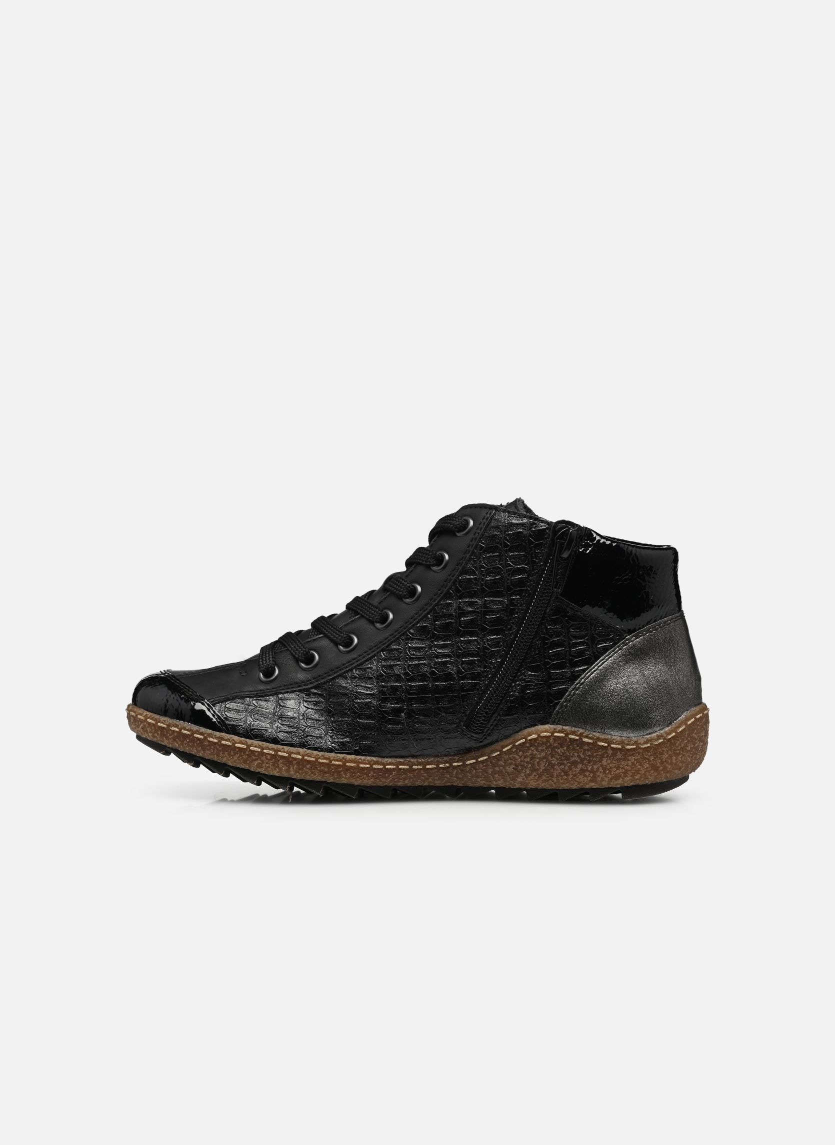 Knöchelhohe Sneaker Amy damen schwarz Rieker Knöchelhohe Sneaker Amy damen schwarz BLACK/SCHWARZ/SCHWARZ/SCHWARZ-