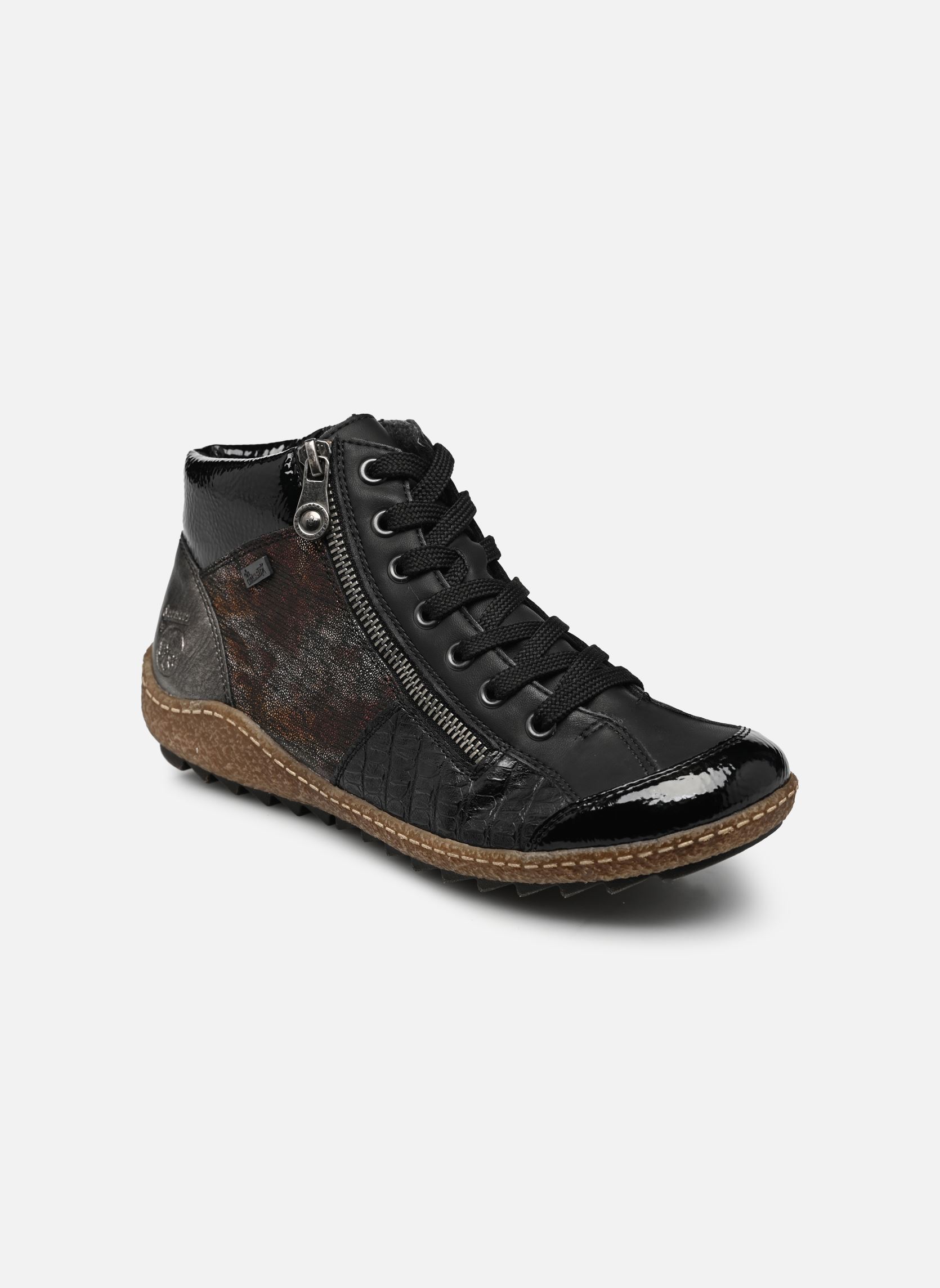 Knöchelhohe Sneaker Amy damen schwarz Rieker Knöchelhohe Sneaker Amy damen schwarz BLACK/SCHWARZ/SCHWARZ/SCHWARZ-