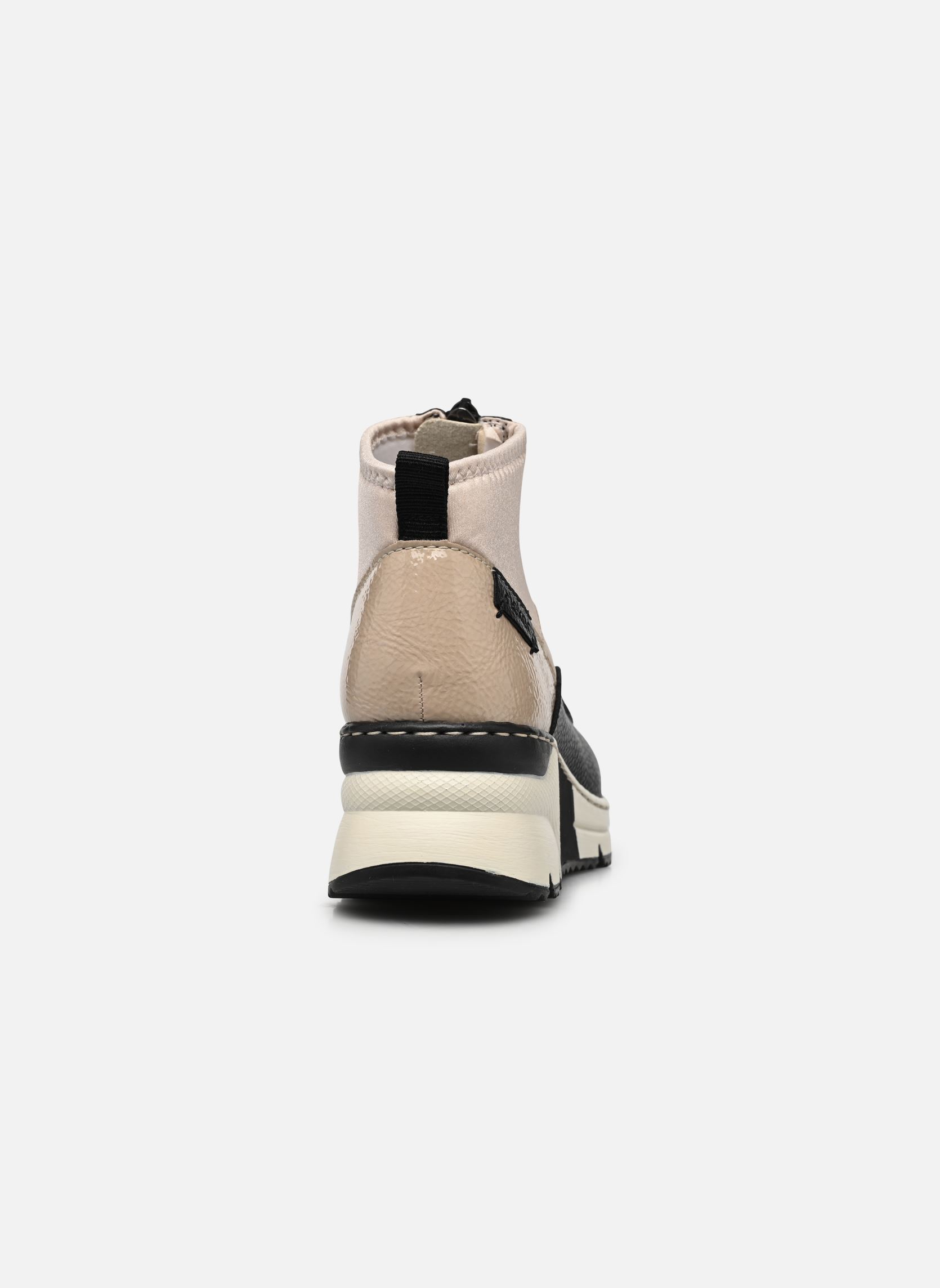 Baskets basses Gena femme beige Rieker Baskets basses Gena femme beige SCHWARZ/CREMA/CLIFF/PERLCREME