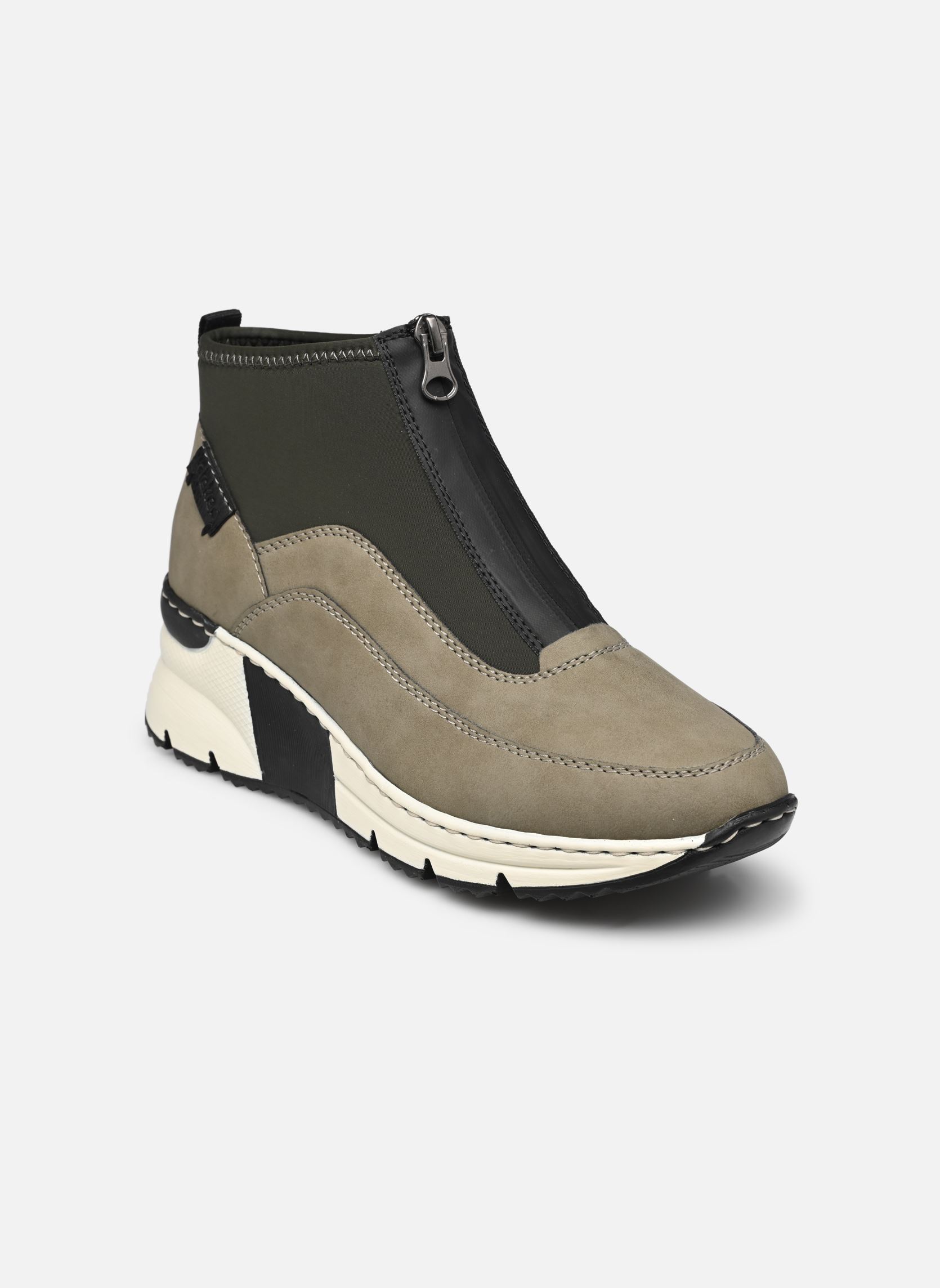 Niedrige Sneaker Gena damen grün Rieker Niedrige Sneaker Gena damen grün REED/SCHWARZ/PESTO