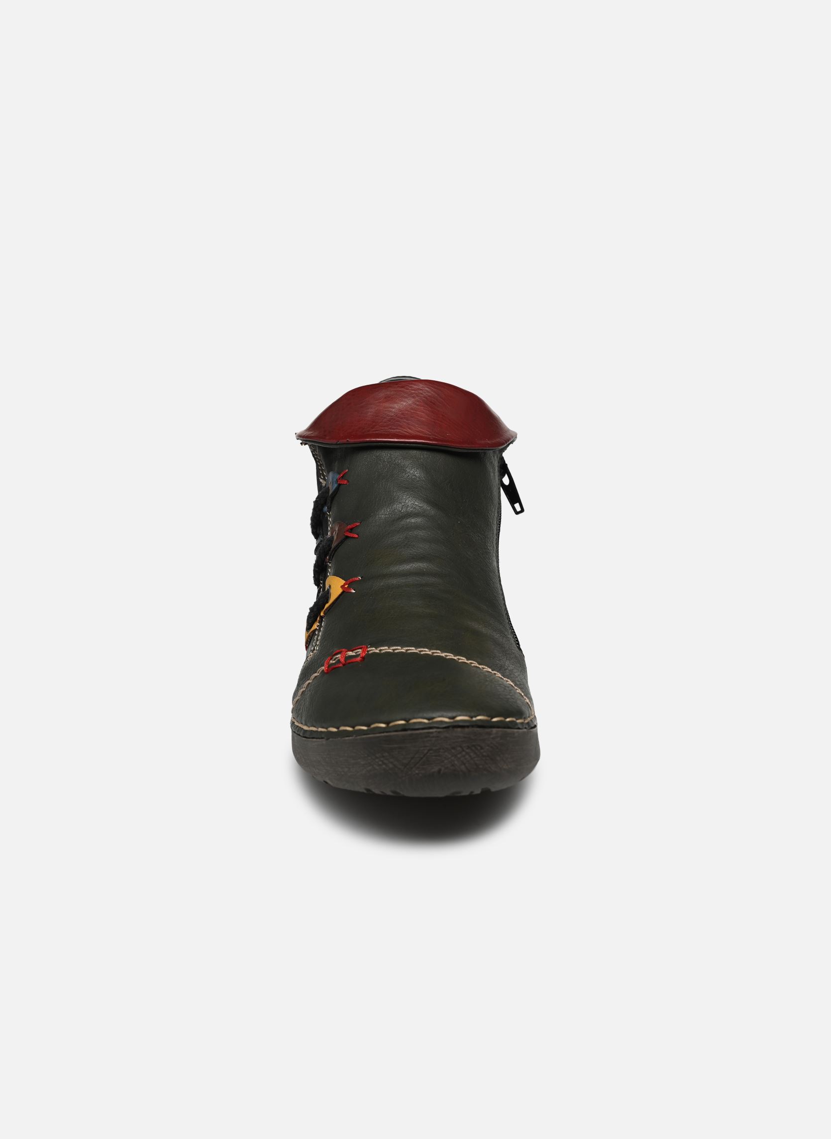 Baskets montantes Soraya femme multicolore Rieker Baskets montantes Soraya femme multicolore FOREST/HONIG/BRANDY/ROYAL/WINE