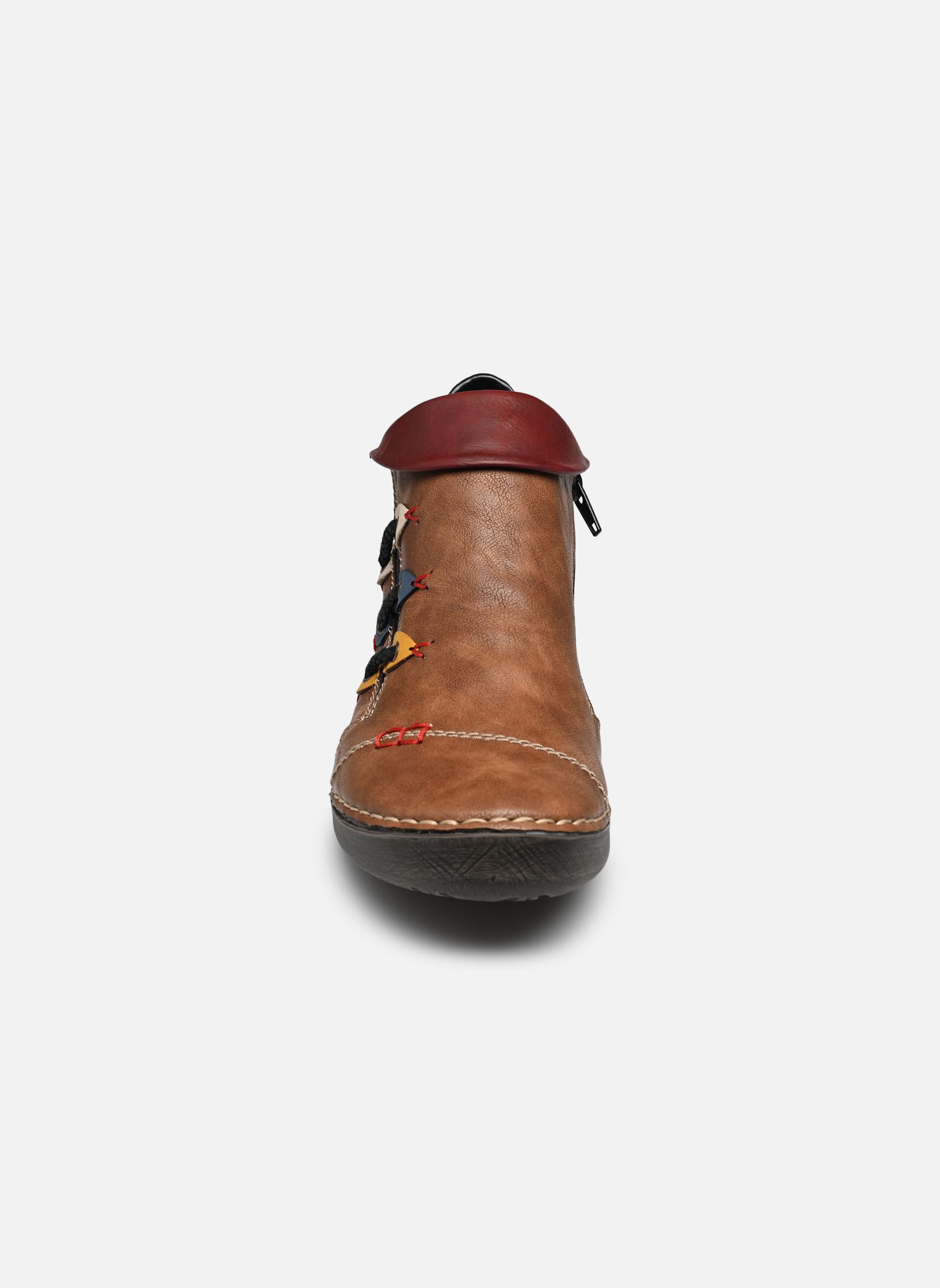 Baskets montantes Soraya femme multicolore Rieker Baskets montantes Soraya femme multicolore NUSS-ANTIK/HONIG/JEANS/GINGER/