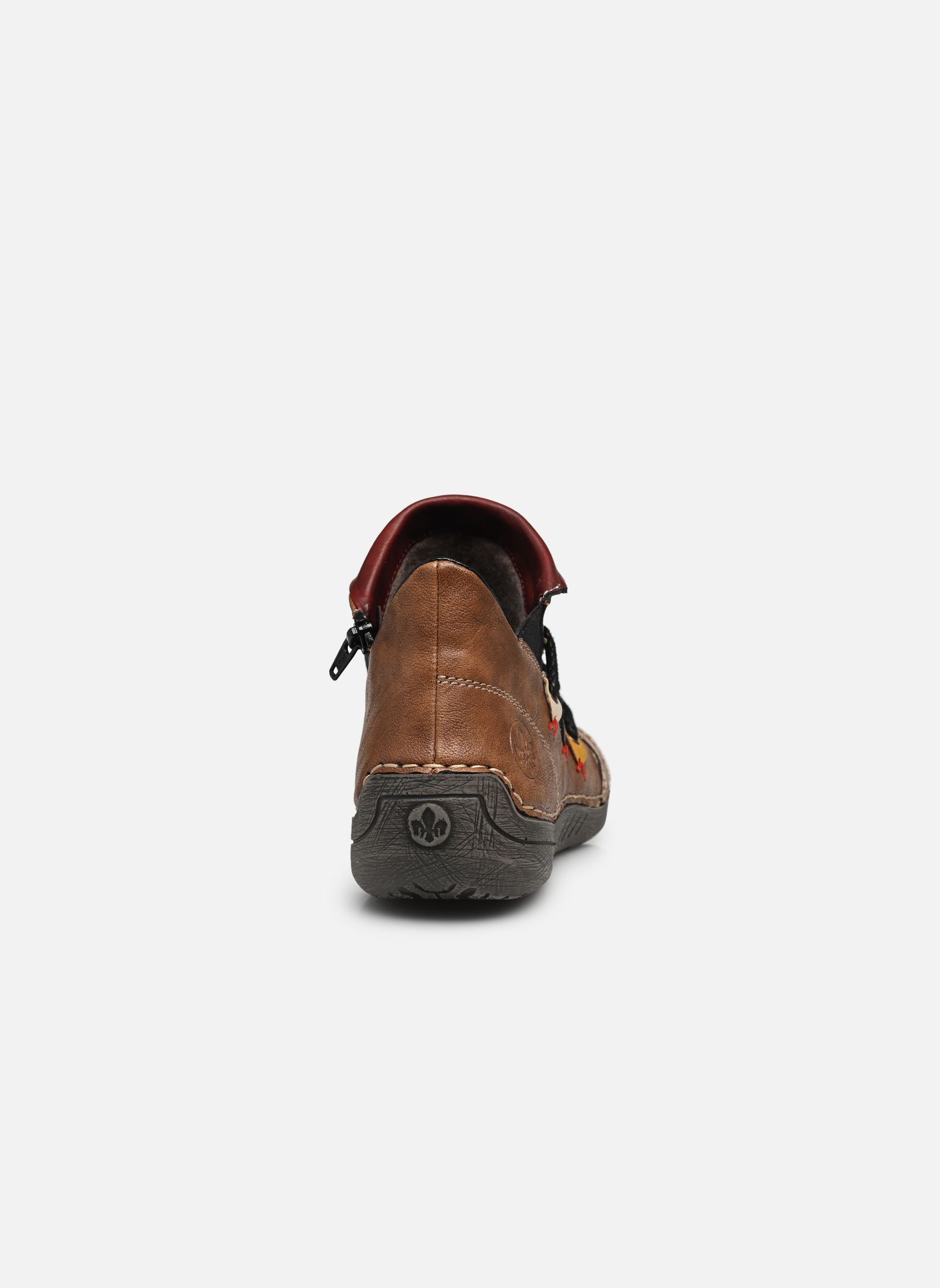 Baskets montantes Soraya femme multicolore Rieker Baskets montantes Soraya femme multicolore NUSS-ANTIK/HONIG/JEANS/GINGER/
