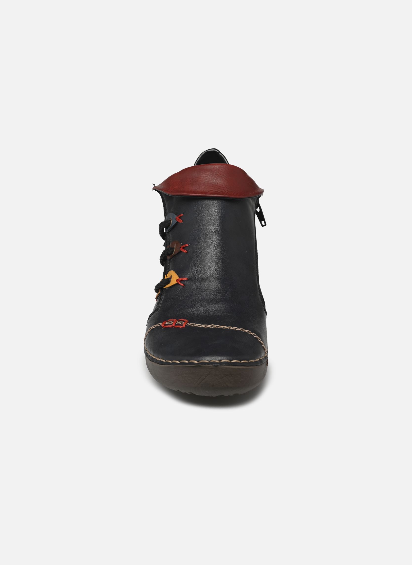 Sneakers alte Soraya donna blu Rieker Sneakers alte Soraya donna blu OZEAN/HONIG/BRANDY/ROYAL/WINE
