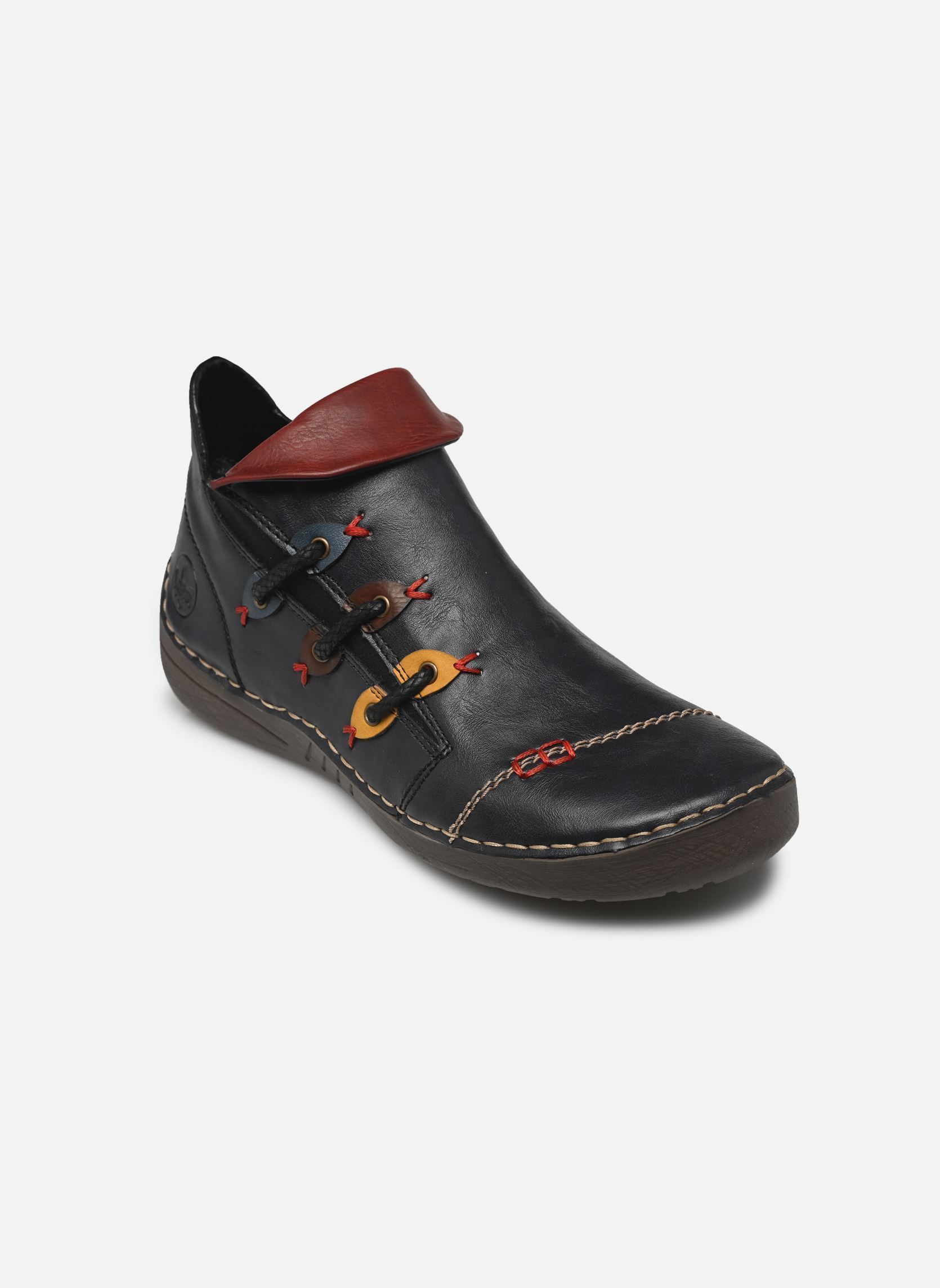 Sneakers alte Soraya donna blu Rieker Sneakers alte Soraya donna blu OZEAN/HONIG/BRANDY/ROYAL/WINE