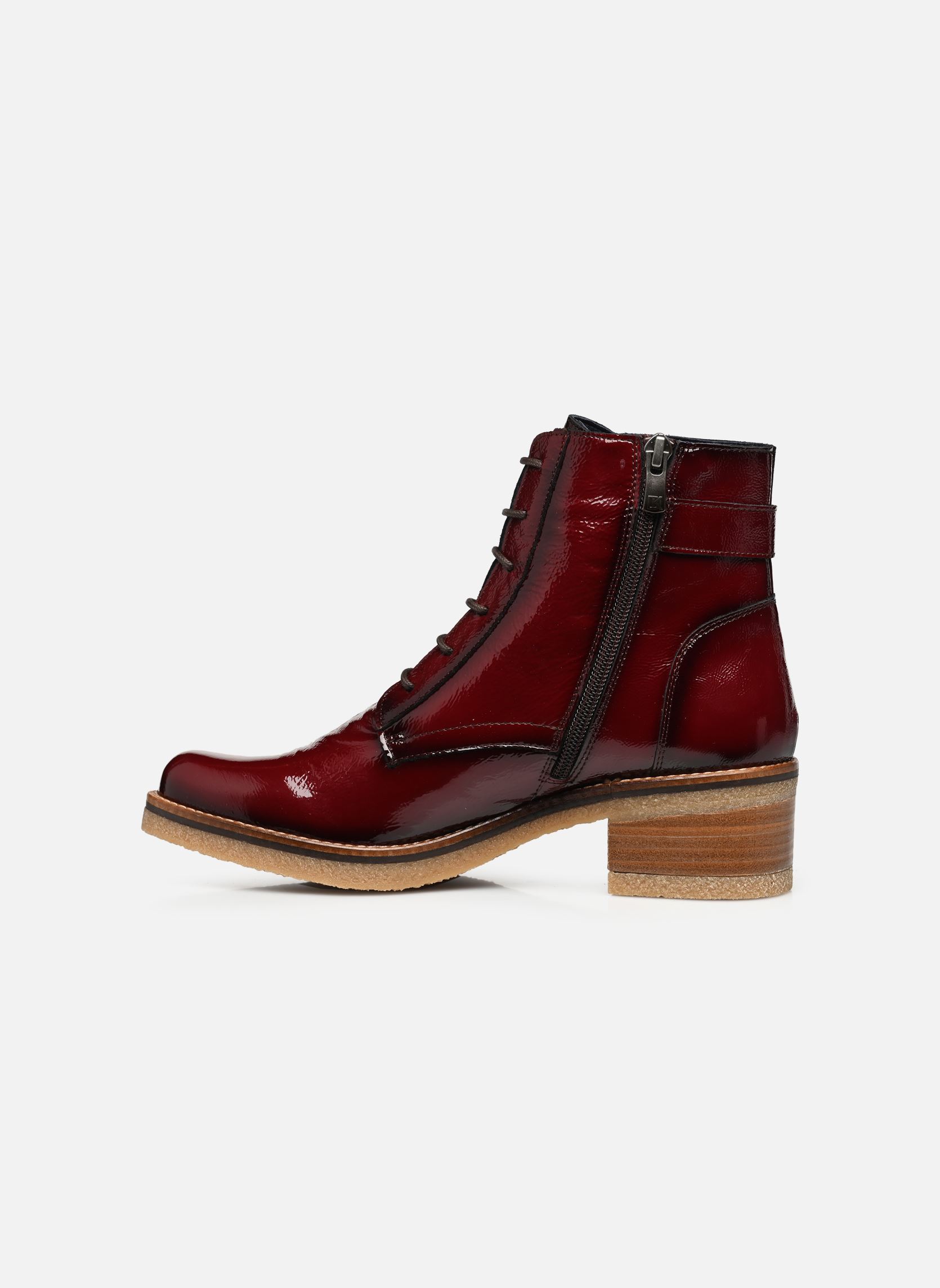 Veterlaarsjes LUCERO D8686 dames rood Dorking Veterlaarsjes LUCERO D8686 dames rood OPERA