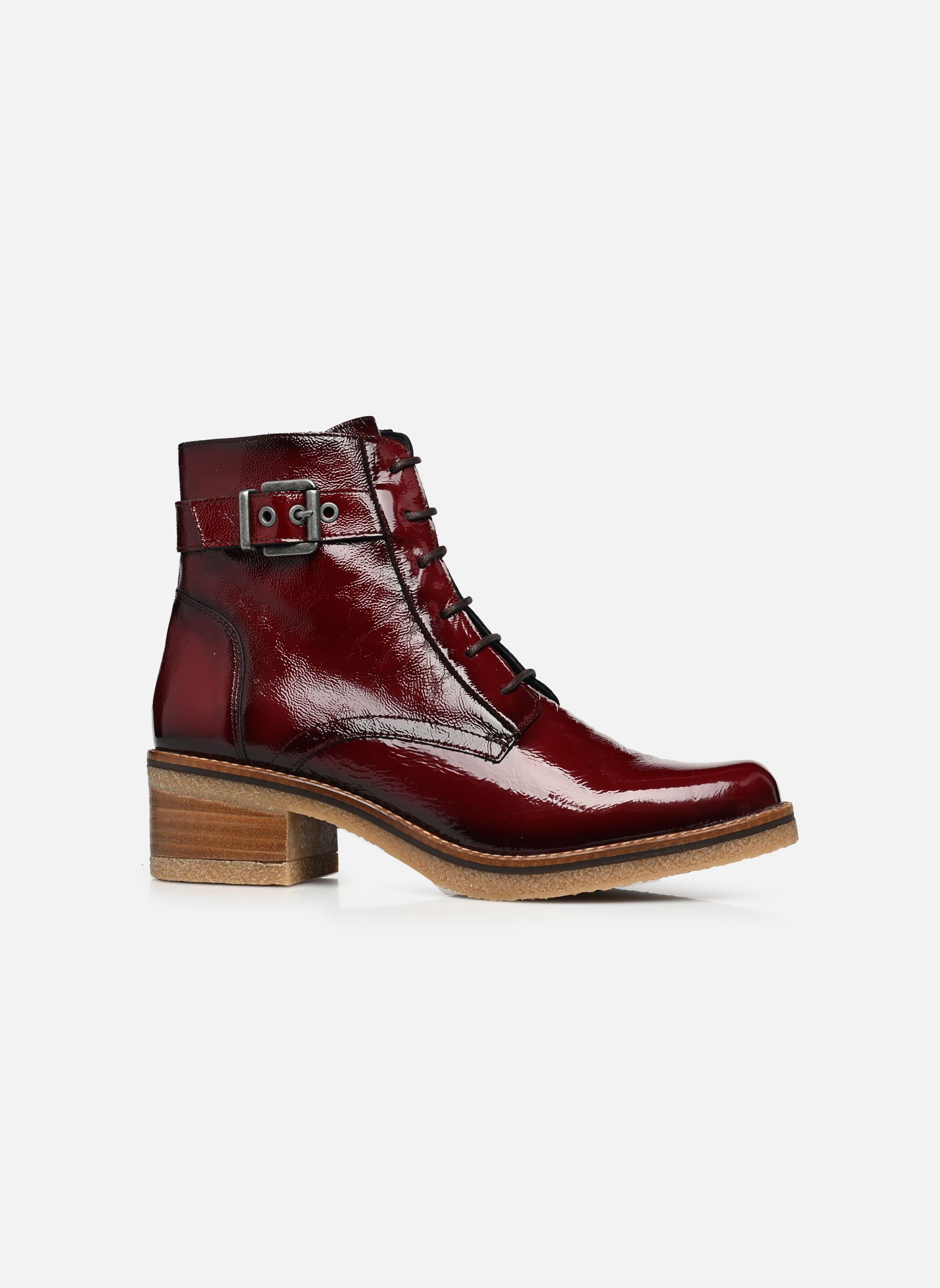 Veterlaarsjes LUCERO D8686 dames rood Dorking Veterlaarsjes LUCERO D8686 dames rood OPERA