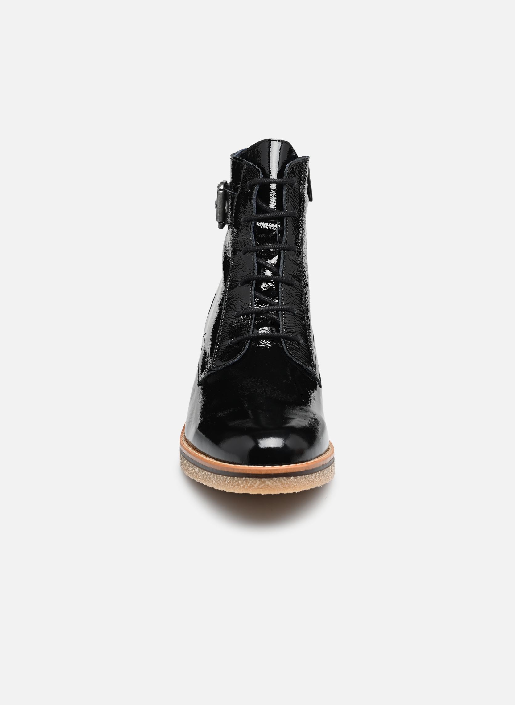 Bottines à lacets LUCERO D8686 femme noir Dorking Bottines à lacets LUCERO D8686 femme noir NEGRO