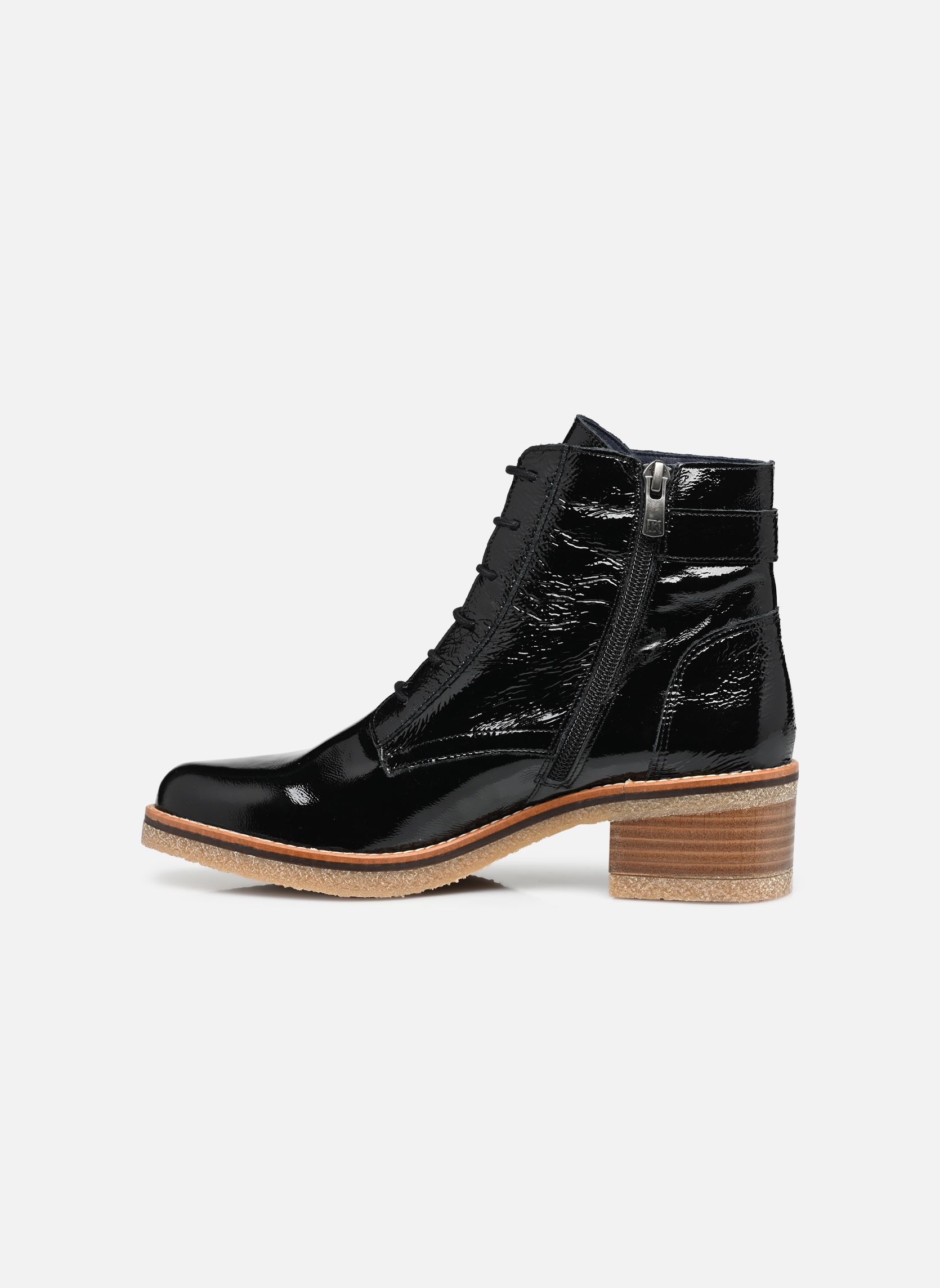Bottines à lacets LUCERO D8686 femme noir Dorking Bottines à lacets LUCERO D8686 femme noir NEGRO