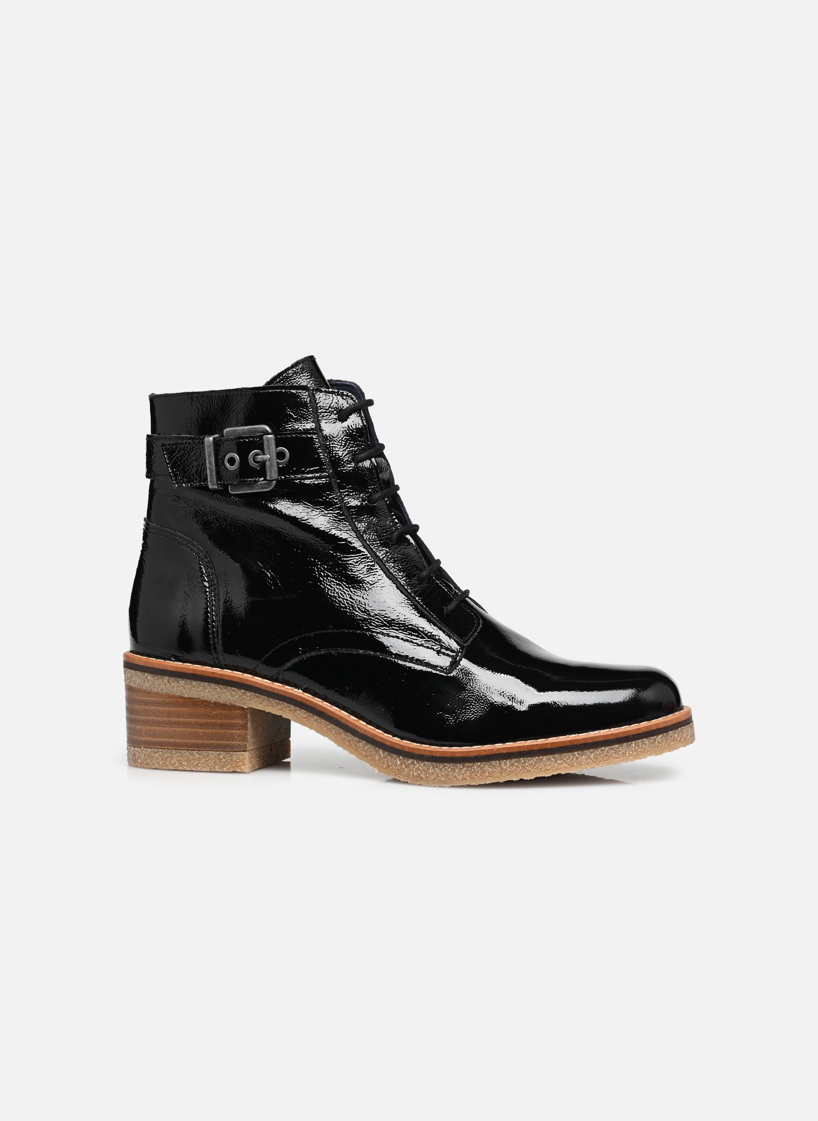 Bottines à lacets LUCERO D8686 femme noir Dorking Bottines à lacets LUCERO D8686 femme noir NEGRO