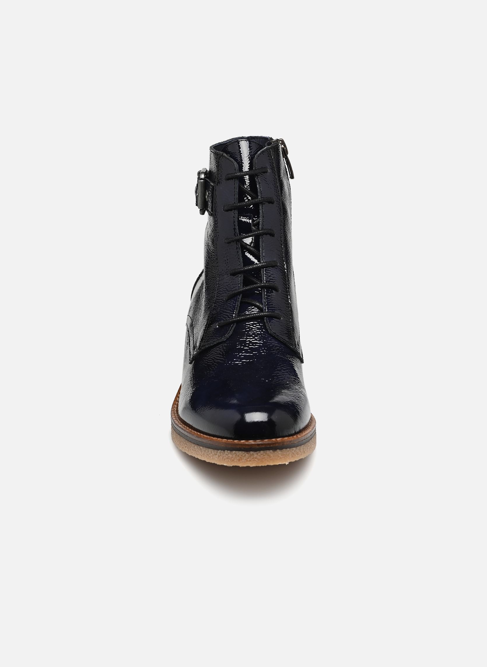 Veterlaarsjes LUCERO D8686 dames blauw Dorking Veterlaarsjes LUCERO D8686 dames blauw NAPLAK MARINO