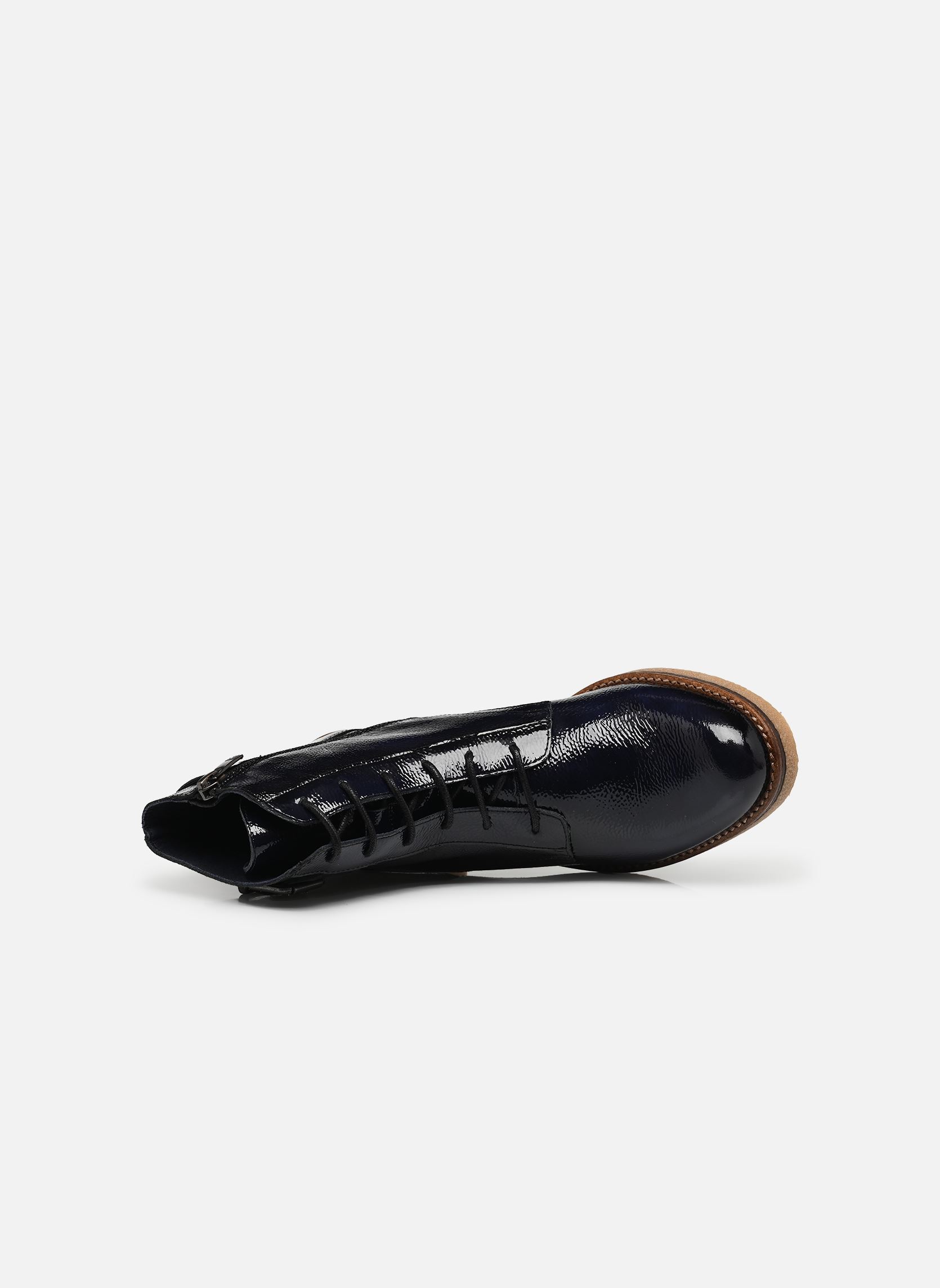 Veterlaarsjes LUCERO D8686 dames blauw Dorking Veterlaarsjes LUCERO D8686 dames blauw NAPLAK MARINO