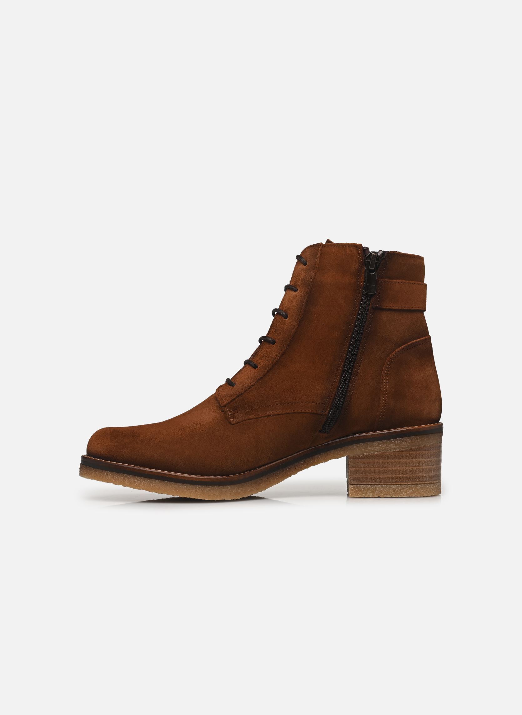 Bottines à lacets LUCERO D8686 femme marron Dorking Bottines à lacets LUCERO D8686 femme marron CALF CUERO