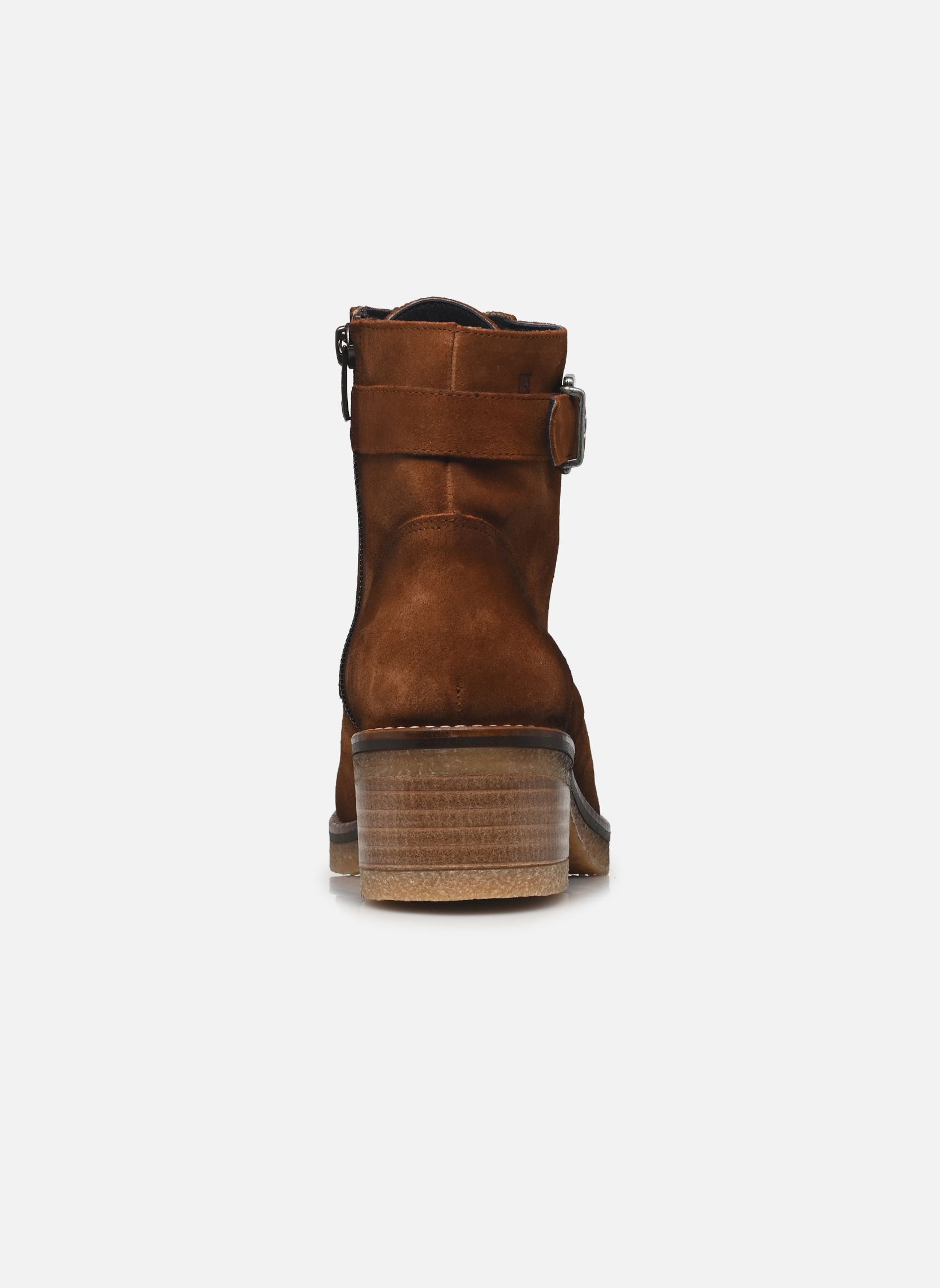 Bottines à lacets LUCERO D8686 femme marron Dorking Bottines à lacets LUCERO D8686 femme marron CALF CUERO