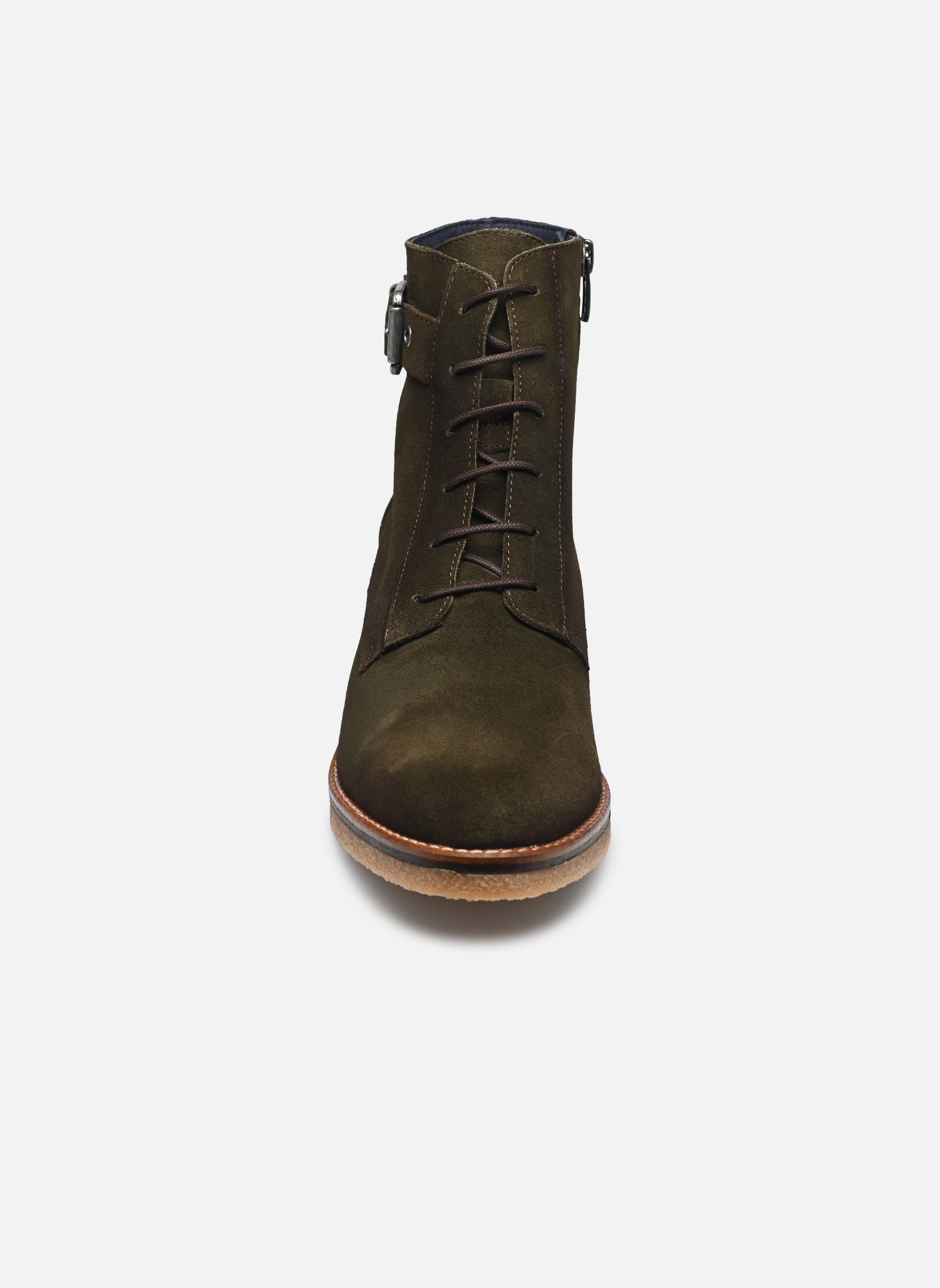 Bottines à lacets LUCERO D8686 femme vert Dorking Bottines à lacets LUCERO D8686 femme vert CALF HERB