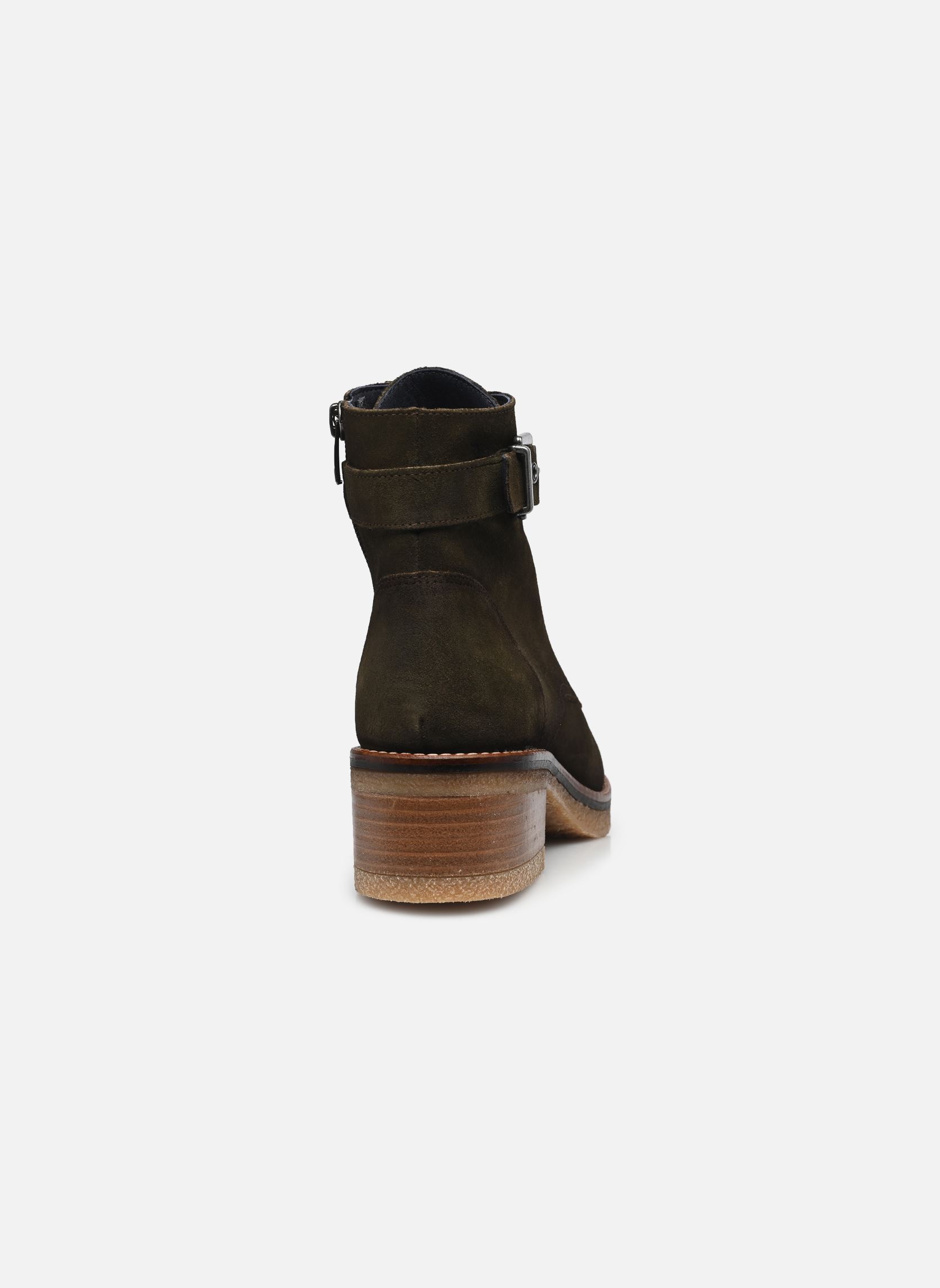 Bottines à lacets LUCERO D8686 femme vert Dorking Bottines à lacets LUCERO D8686 femme vert CALF HERB