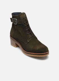 Stivaletti con lacci LUCERO D8686 donna arancione