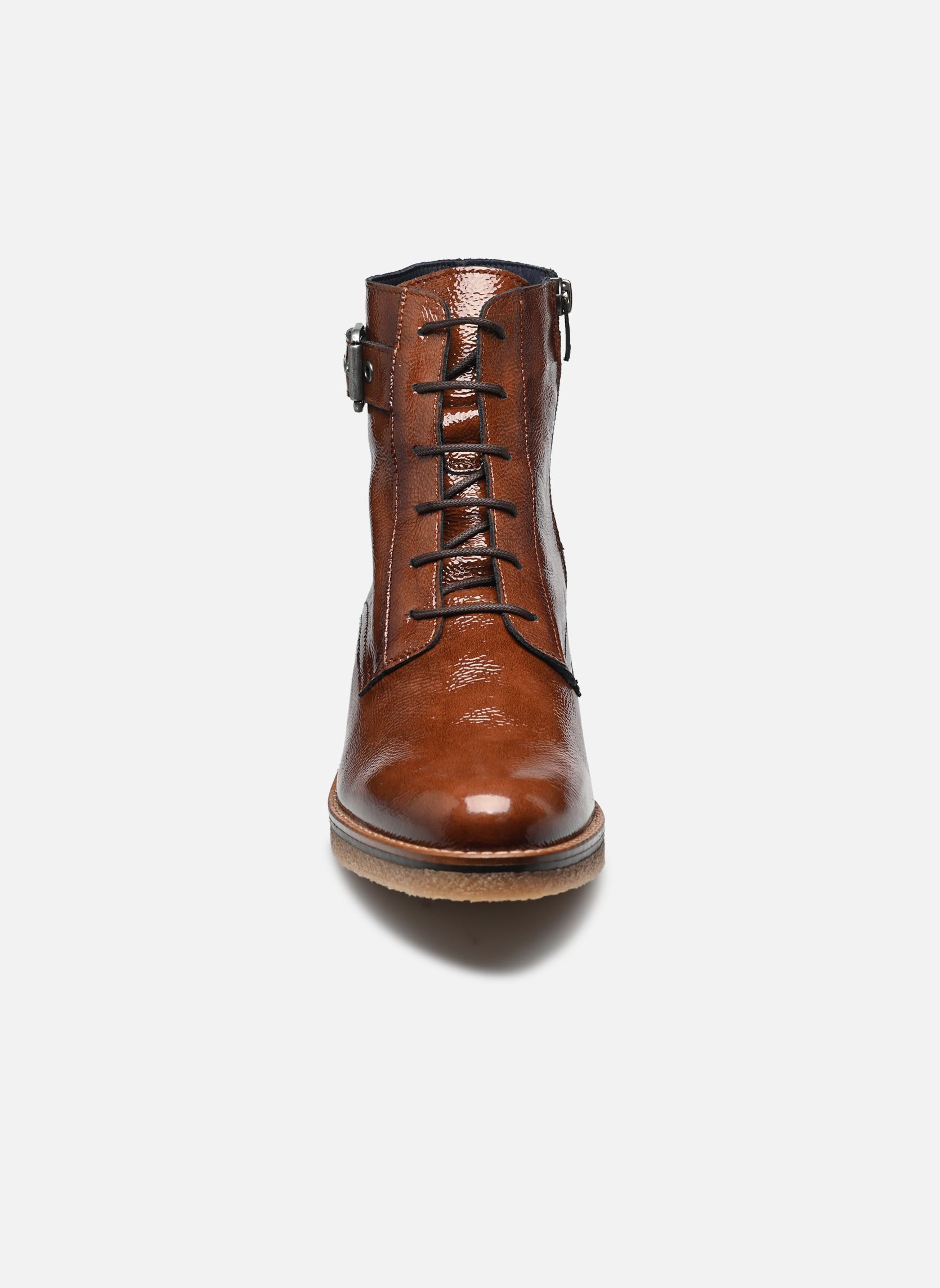 Bottines à lacets LUCERO D8686 femme marron Dorking Bottines à lacets LUCERO D8686 femme marron NAPLAK CUERO