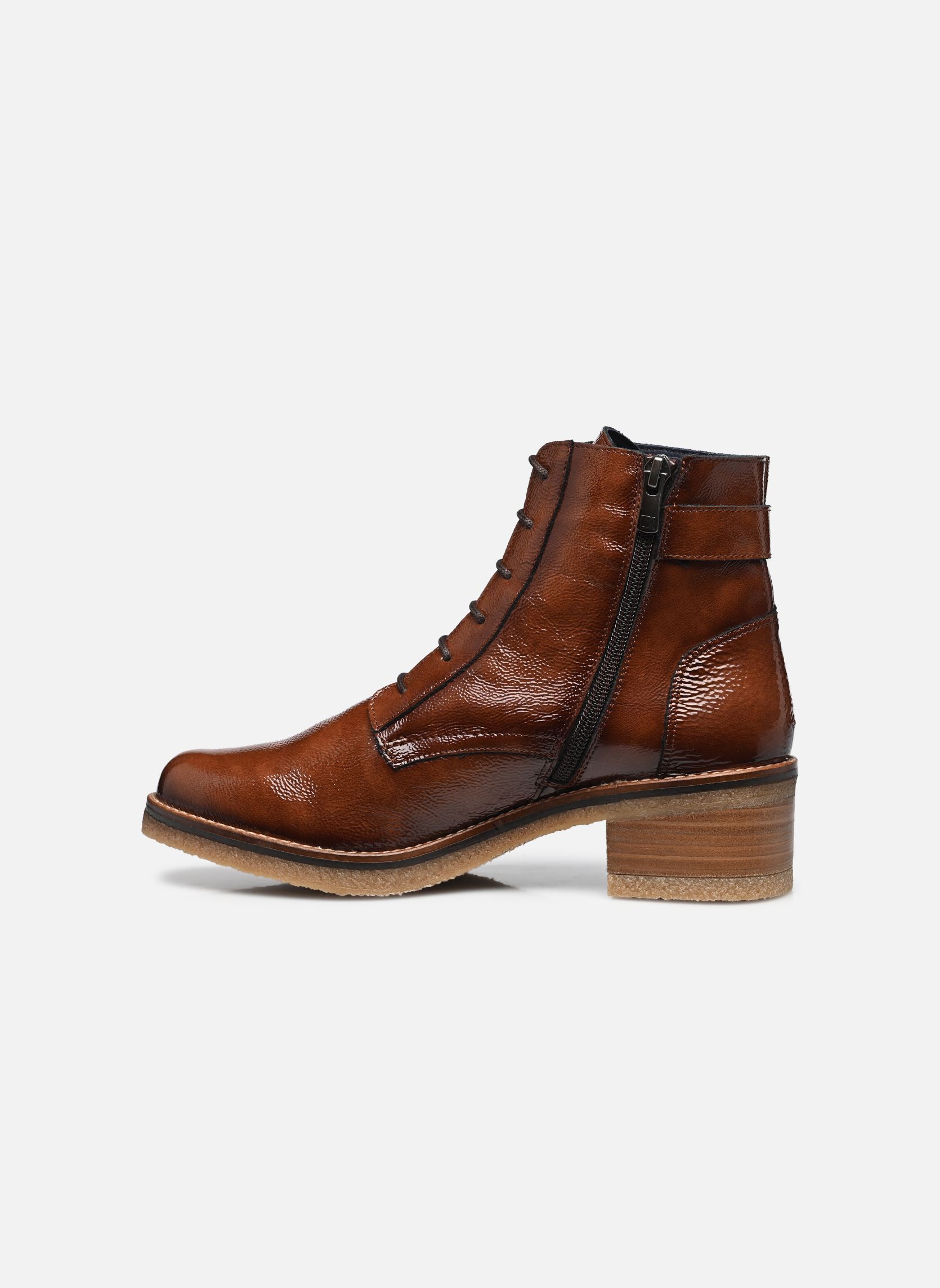 Bottines à lacets LUCERO D8686 femme marron Dorking Bottines à lacets LUCERO D8686 femme marron NAPLAK CUERO