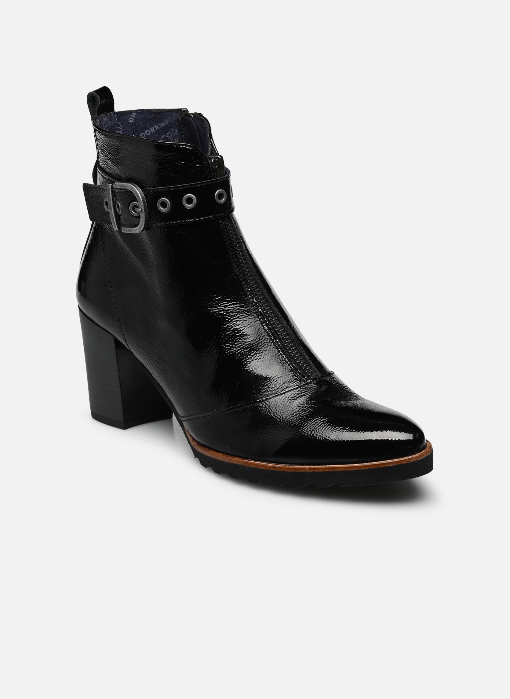 Bottines basses THAIS D8300 femme noir Dorking Bottines basses THAIS D8300 femme noir NAPLAK NEGRO