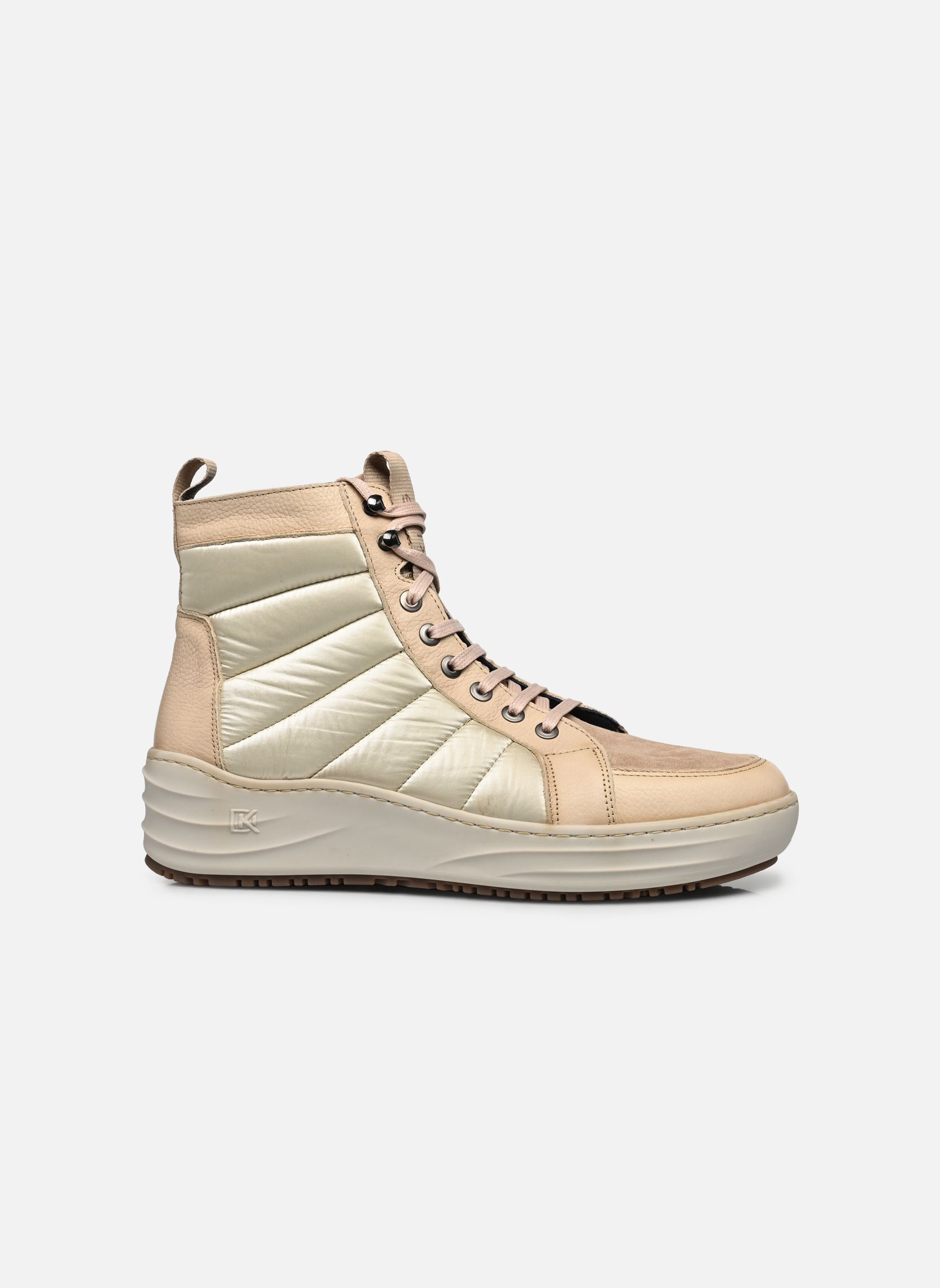 Hoge sneakers WINTER D8950 dames beige Dorking Hoge sneakers WINTER D8950 dames beige BEIGE