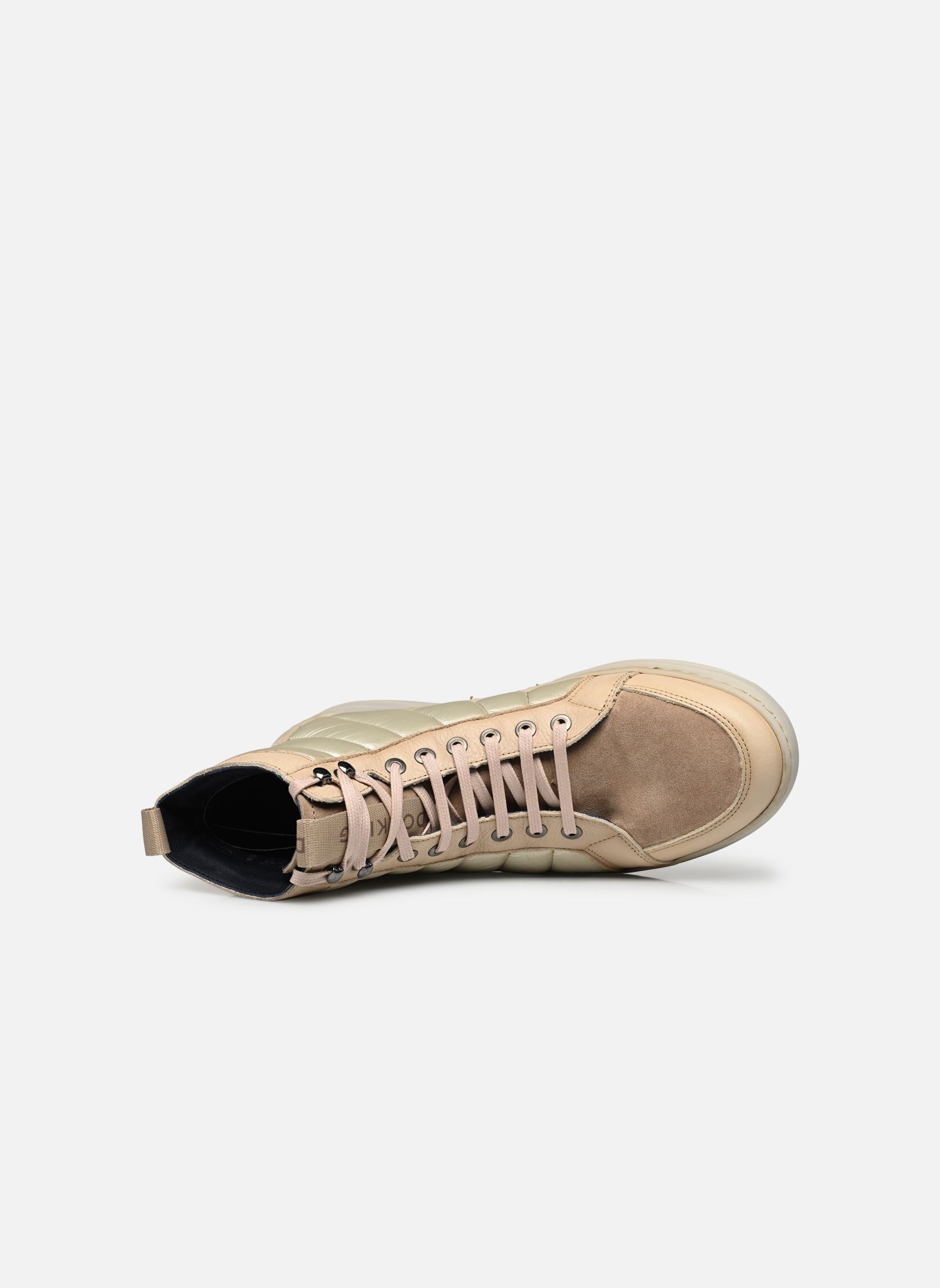 Hoge sneakers WINTER D8950 dames beige Dorking Hoge sneakers WINTER D8950 dames beige BEIGE