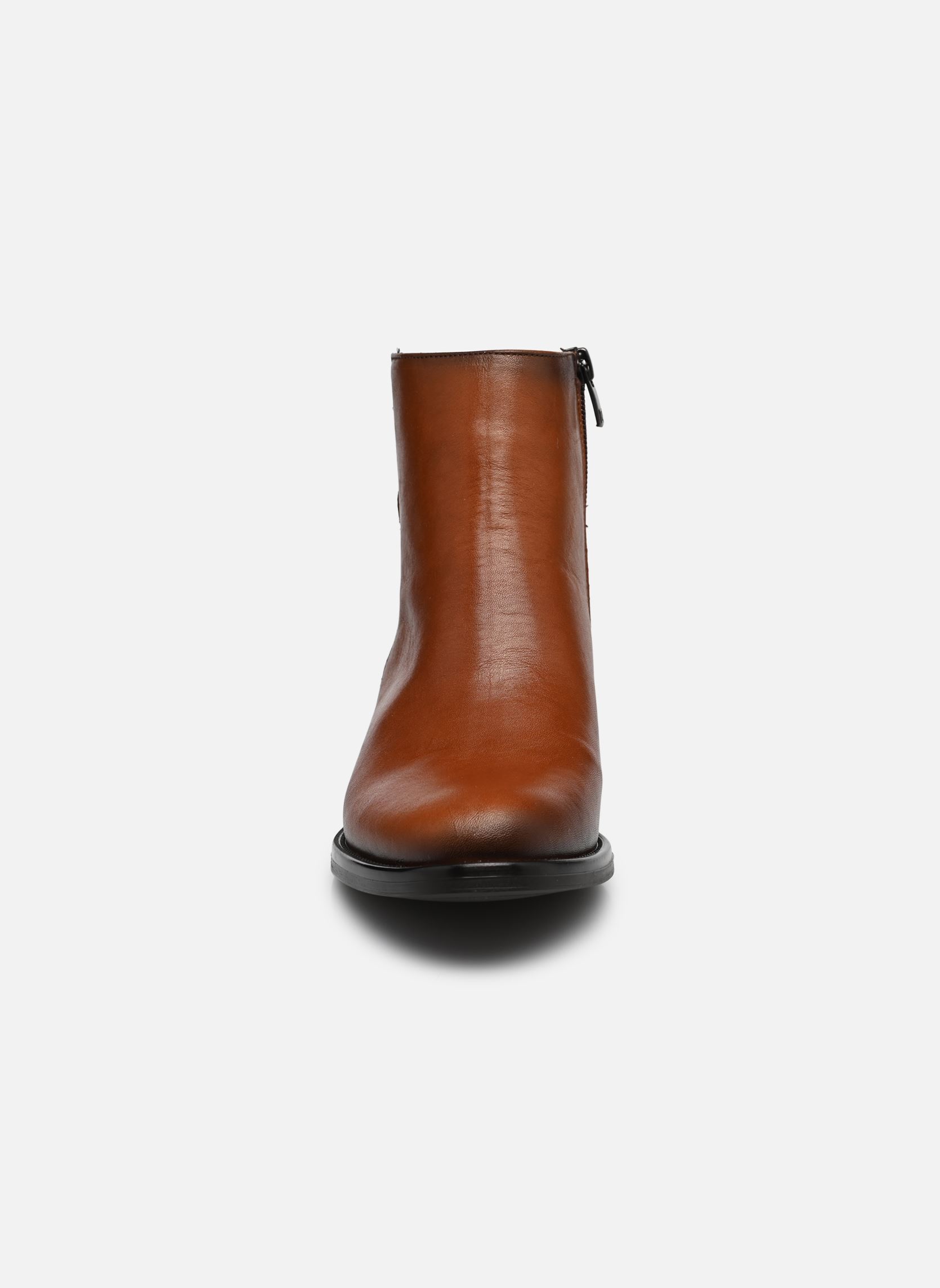 Niedrige Ankle Boots CHIARA D8966 damen braun Dorking Niedrige Ankle Boots CHIARA D8966 damen braun CUERO