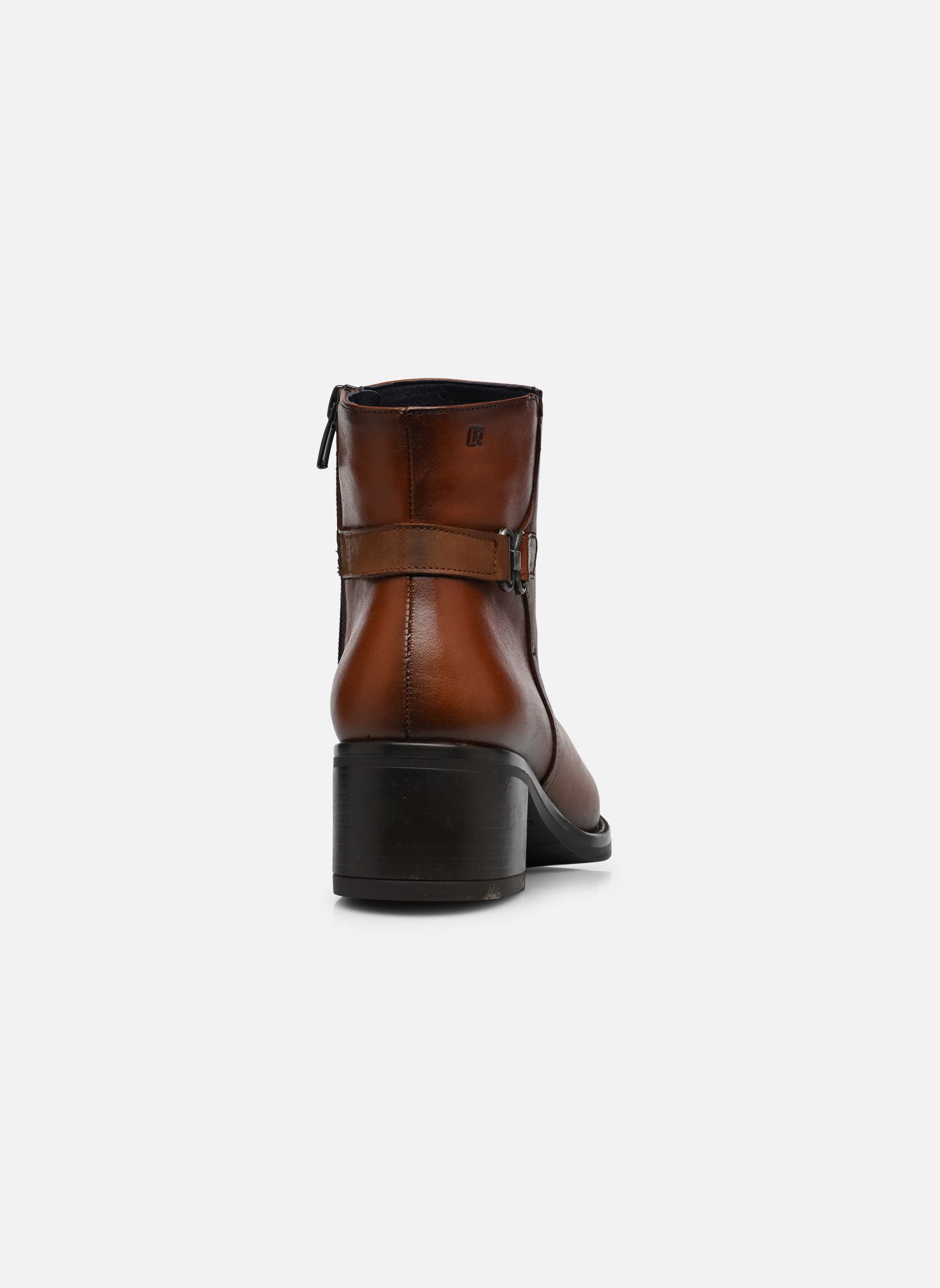 Niedrige Ankle Boots CHIARA D8966 damen braun Dorking Niedrige Ankle Boots CHIARA D8966 damen braun CUERO
