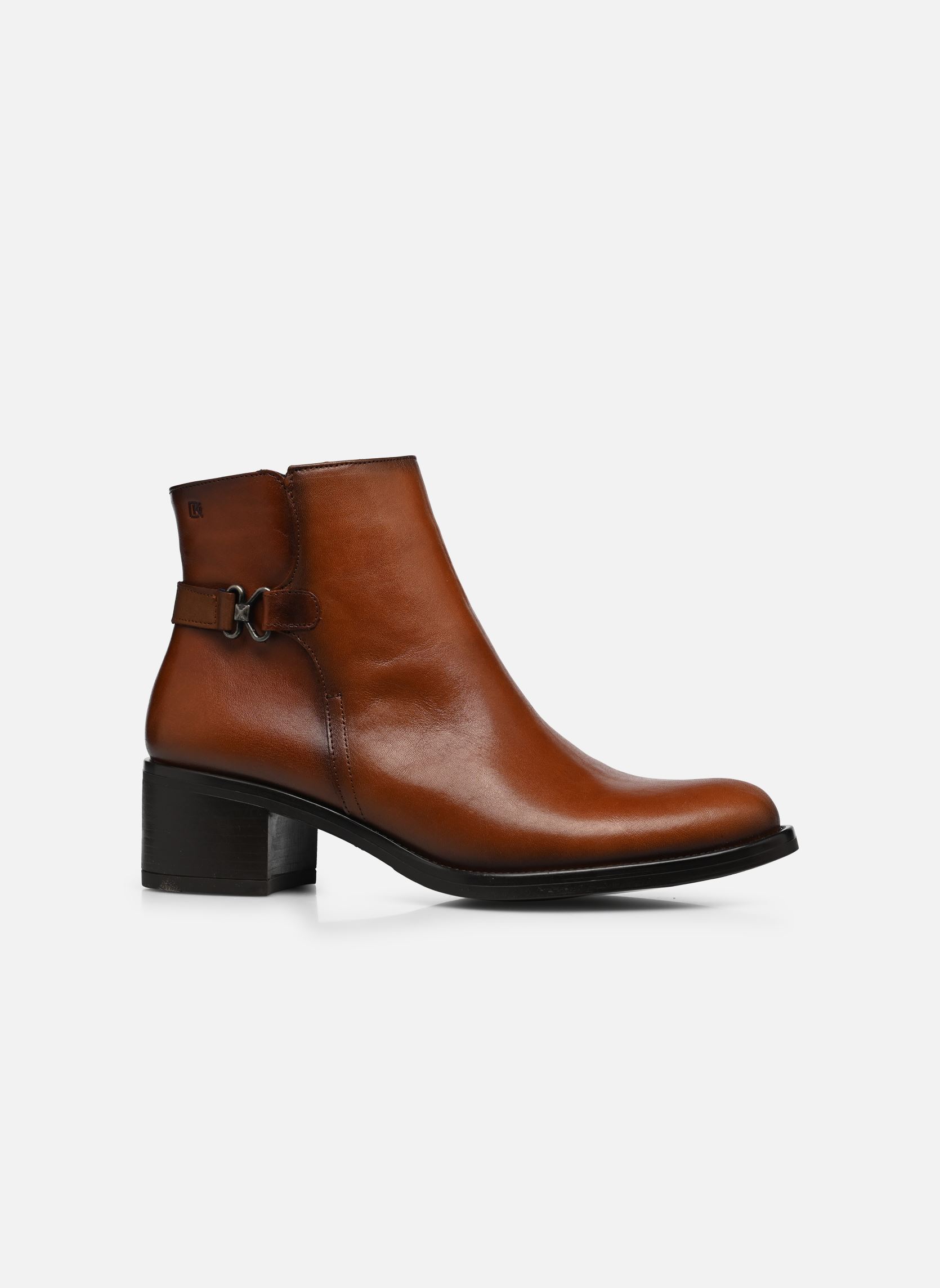 Niedrige Ankle Boots CHIARA D8966 damen braun Dorking Niedrige Ankle Boots CHIARA D8966 damen braun CUERO