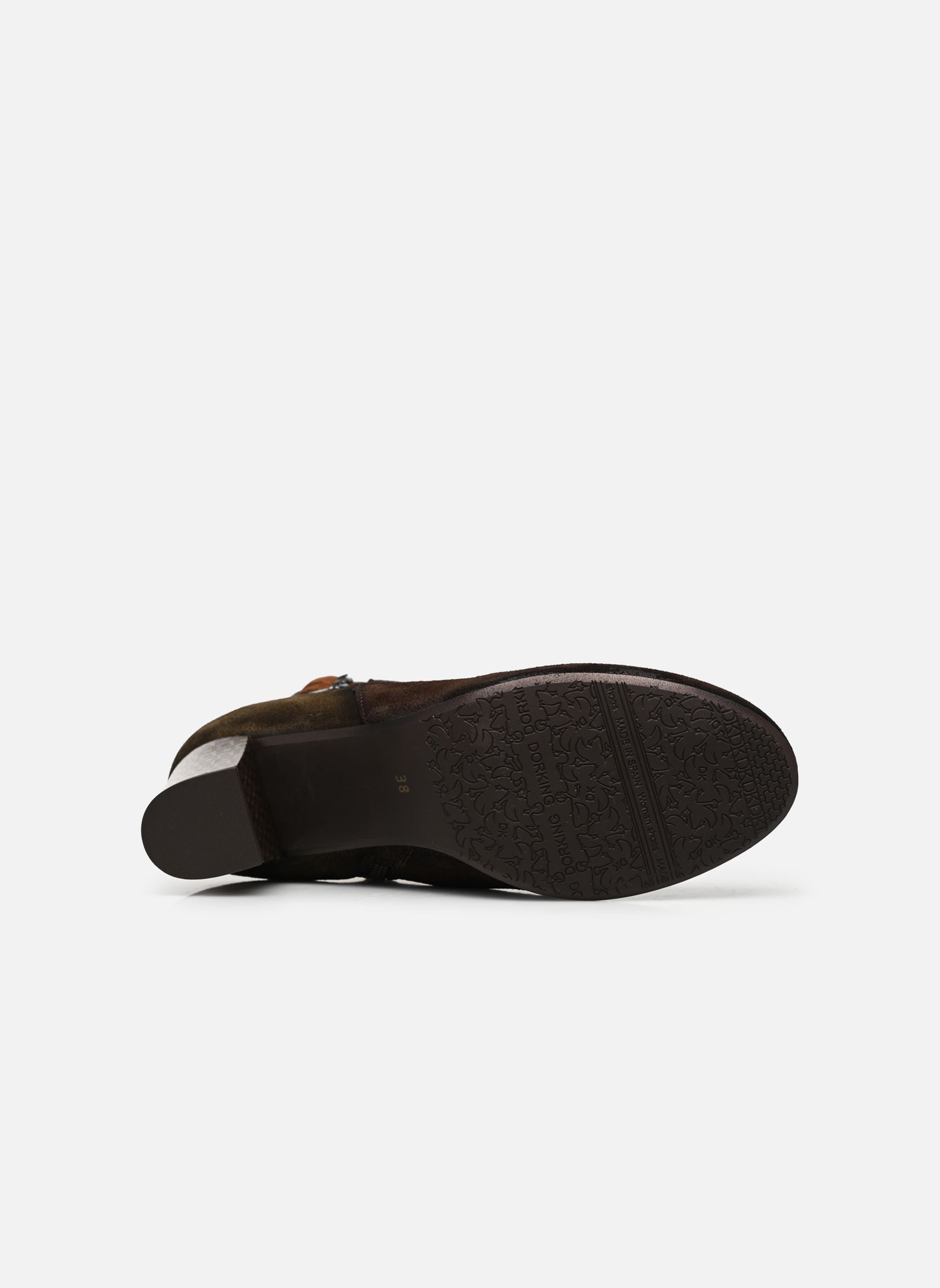 Niedrige Ankle Boots RODIN D8921 damen grün Dorking Niedrige Ankle Boots RODIN D8921 damen grün HEBANO