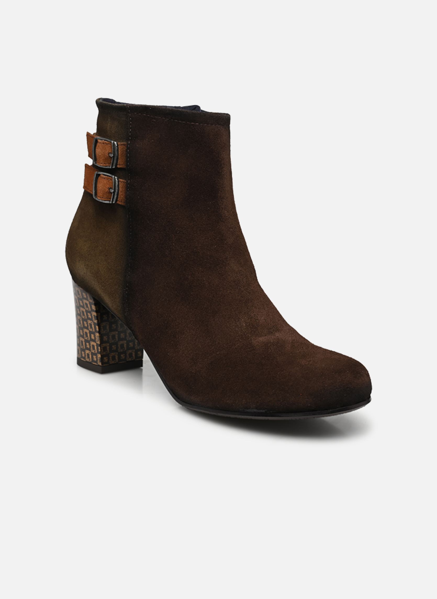 Niedrige Ankle Boots RODIN D8921 damen grün Dorking Niedrige Ankle Boots RODIN D8921 damen grün HEBANO