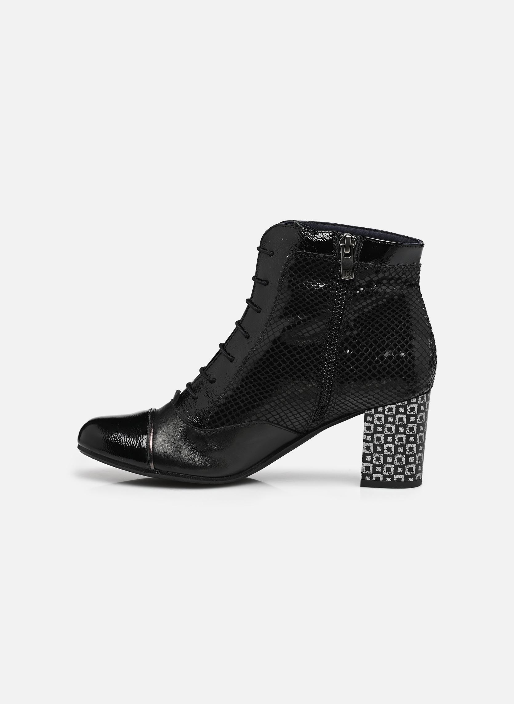 Geschnürte Stiefeletten RODIN D8922 damen schwarz Dorking Geschnürte Stiefeletten RODIN D8922 damen schwarz NAPLAK+SUGAR+SUPR NEGRO