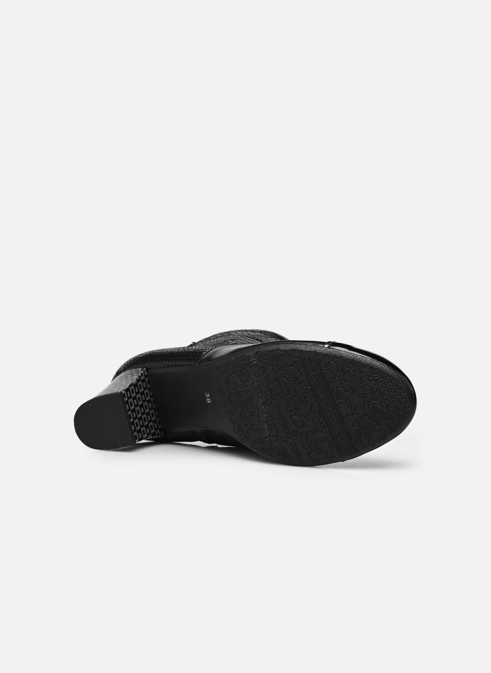 Geschnürte Stiefeletten RODIN D8922 damen schwarz Dorking Geschnürte Stiefeletten RODIN D8922 damen schwarz NAPLAK+SUGAR+SUPR NEGRO