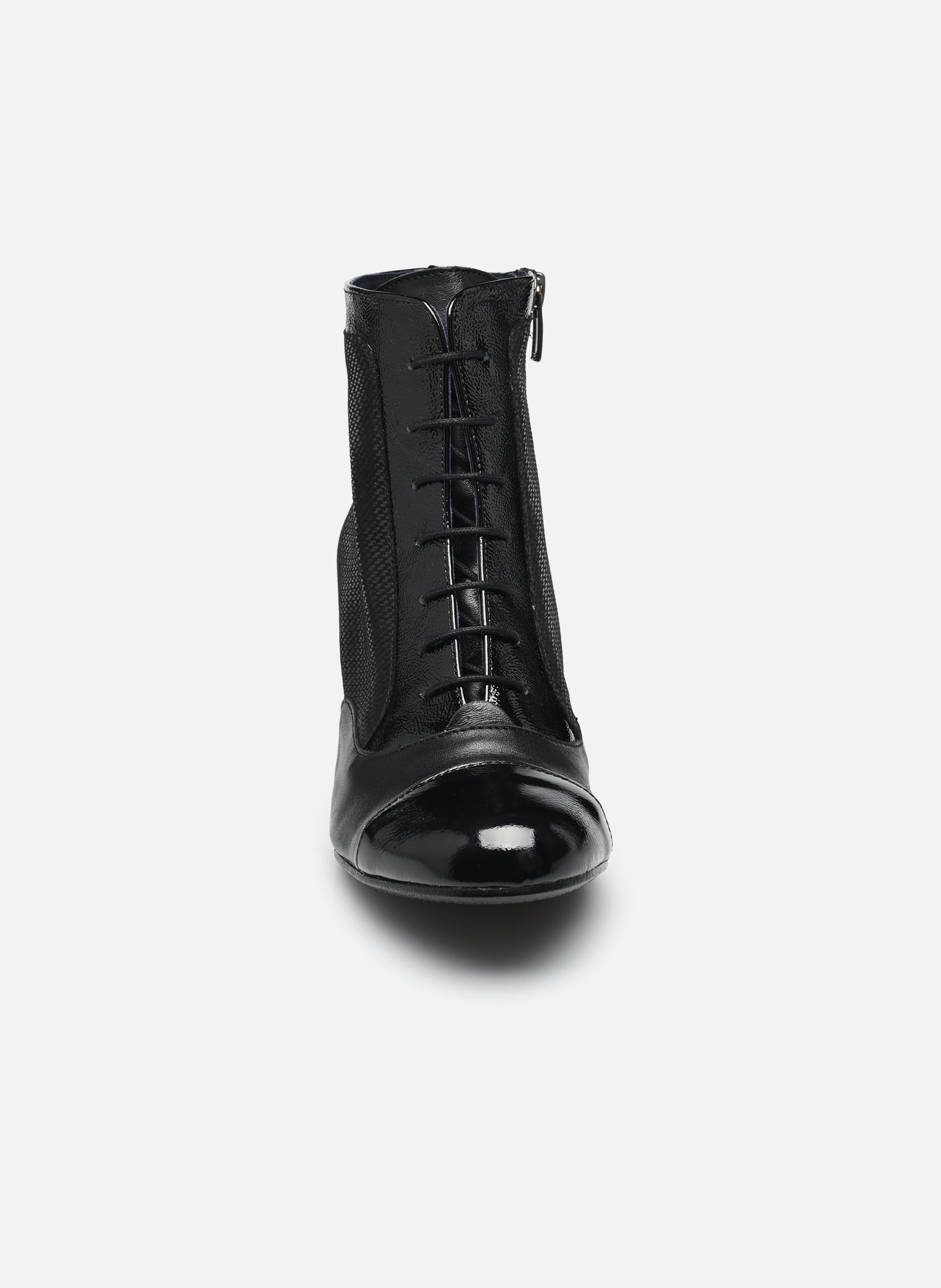 Geschnürte Stiefeletten RODIN D8922 damen schwarz Dorking Geschnürte Stiefeletten RODIN D8922 damen schwarz NAPLAK+SUGAR+DELIS NEGRO