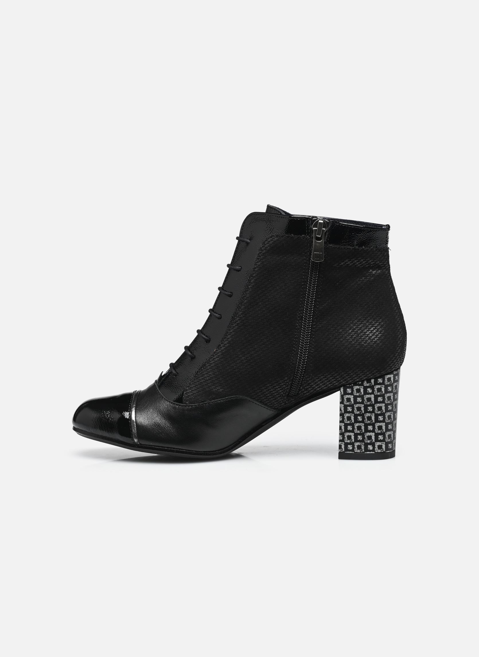 Geschnürte Stiefeletten RODIN D8922 damen schwarz Dorking Geschnürte Stiefeletten RODIN D8922 damen schwarz NAPLAK+SUGAR+DELIS NEGRO