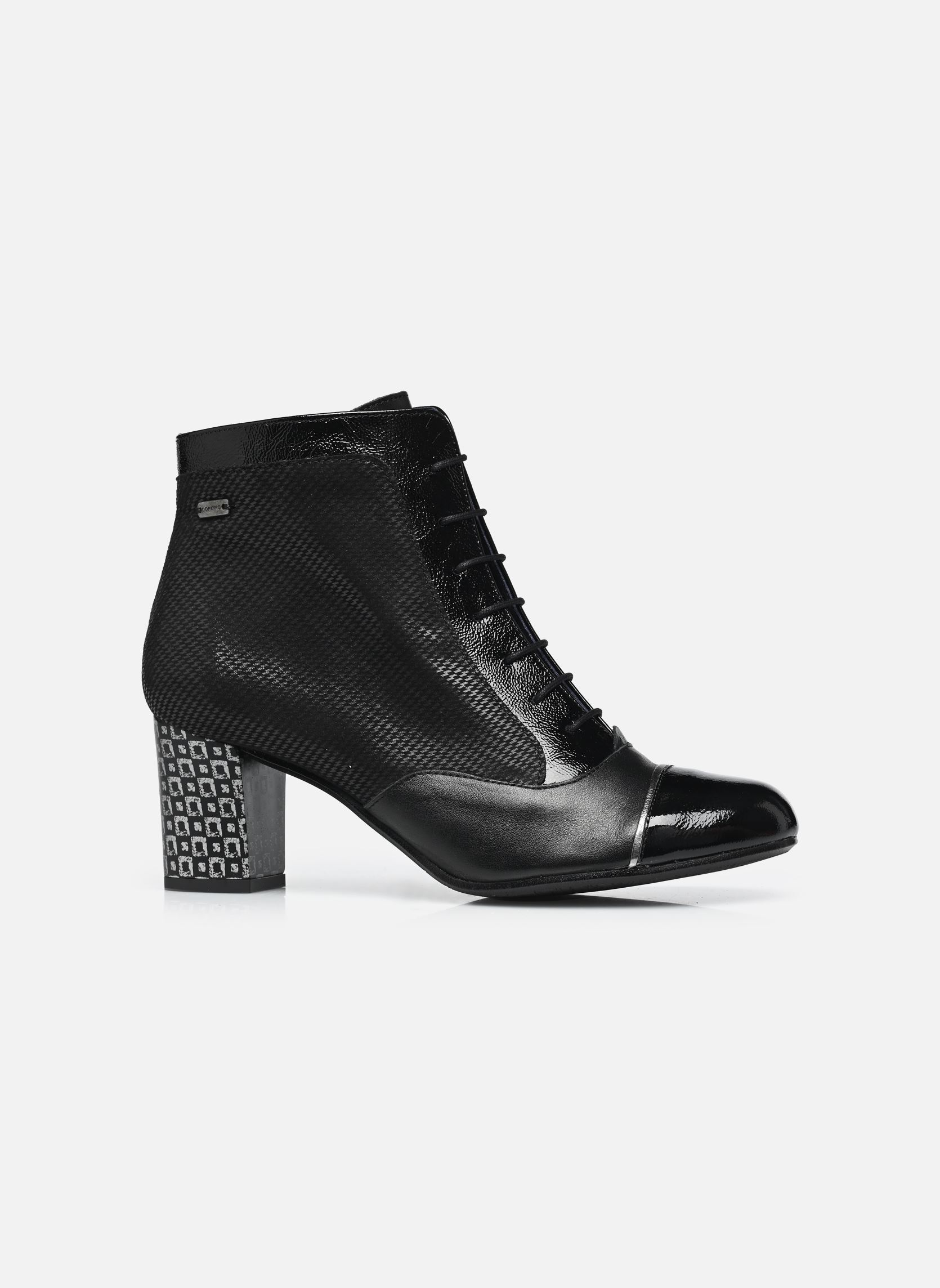 Geschnürte Stiefeletten RODIN D8922 damen schwarz Dorking Geschnürte Stiefeletten RODIN D8922 damen schwarz NAPLAK+SUGAR+DELIS NEGRO