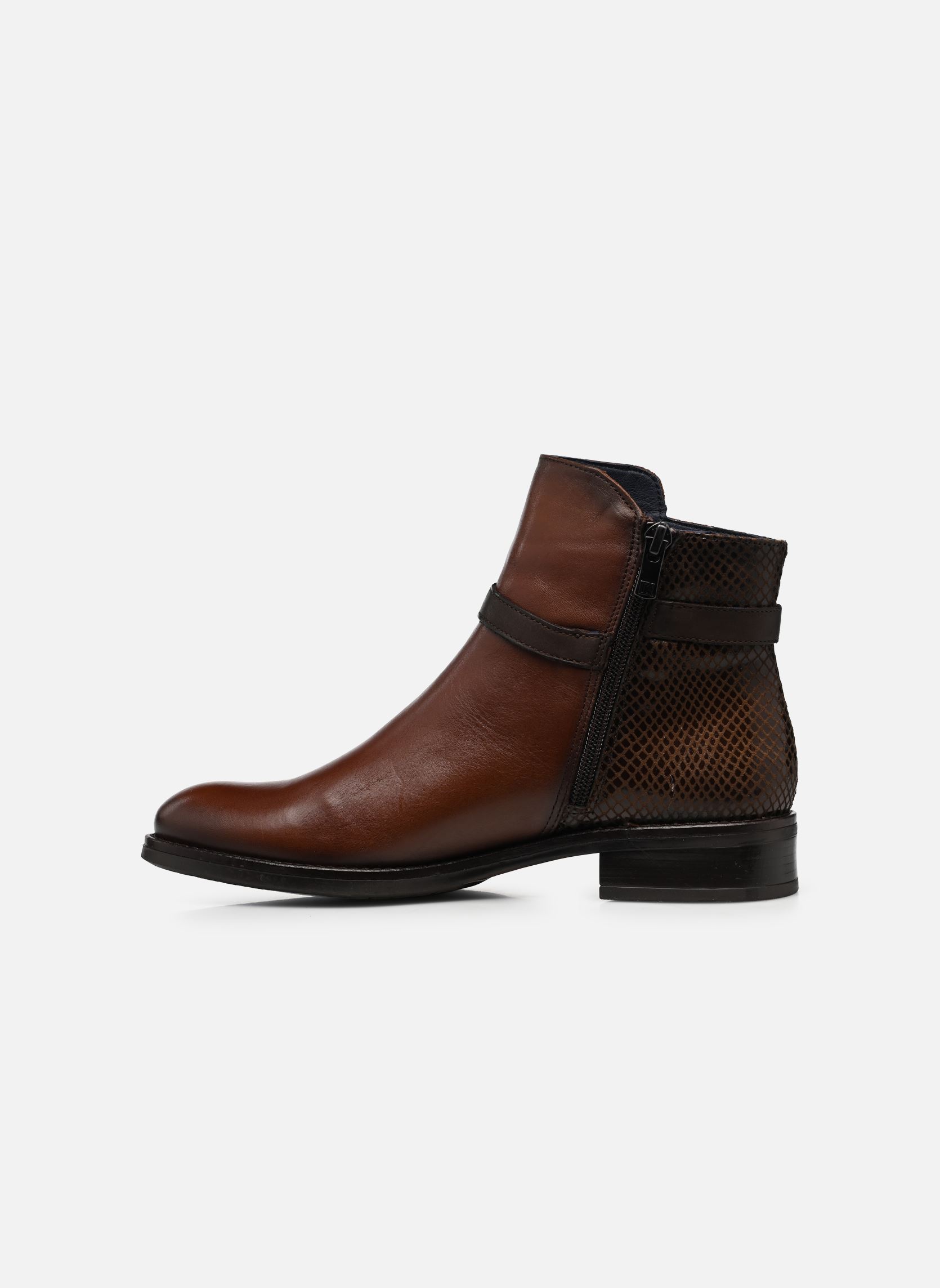 Bottines basses TIERA D8906 femme marron Dorking Bottines basses TIERA D8906 femme marron CUERO