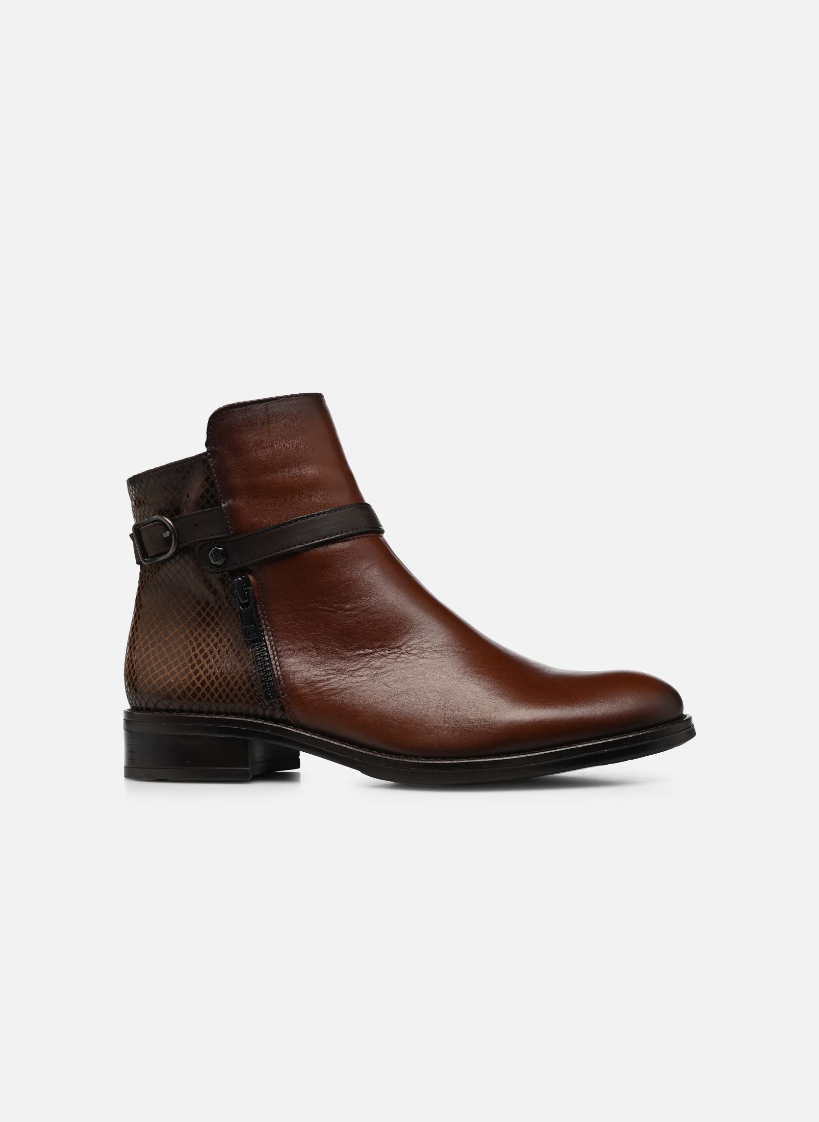 Bottines basses TIERA D8906 femme marron Dorking Bottines basses TIERA D8906 femme marron CUERO