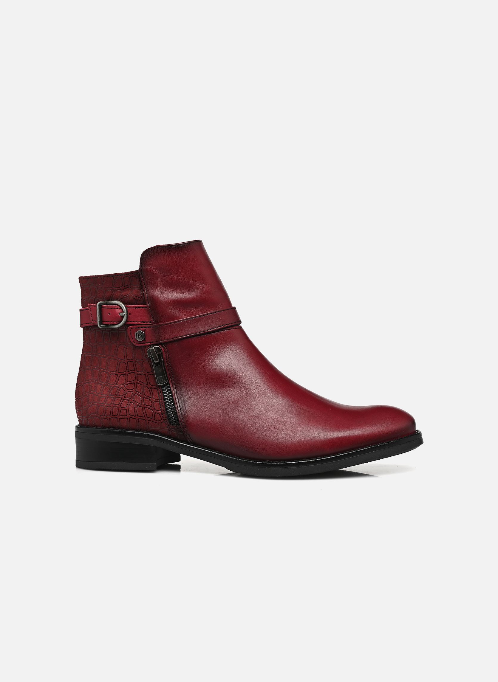 Bottines basses TIERA D8906 femme rouge Dorking Bottines basses TIERA D8906 femme rouge SUGAR+MAXI+SUGAR PICOTA +BURDE