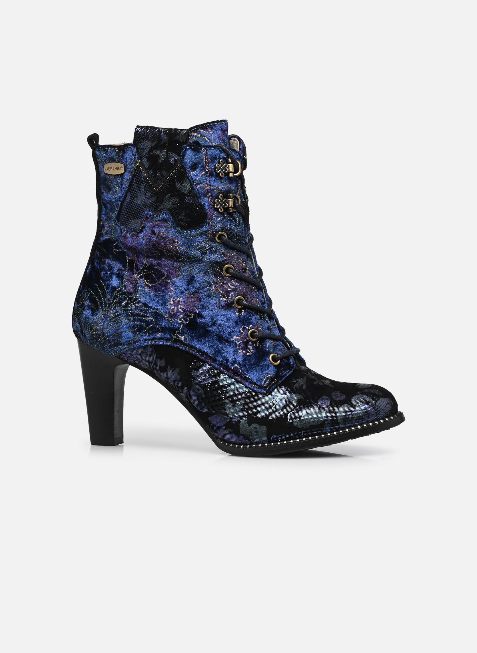 Geschnürte Stiefeletten ALCBANEO 141 damen blau Laura Vita Geschnürte Stiefeletten ALCBANEO 141 damen blau INDIGO