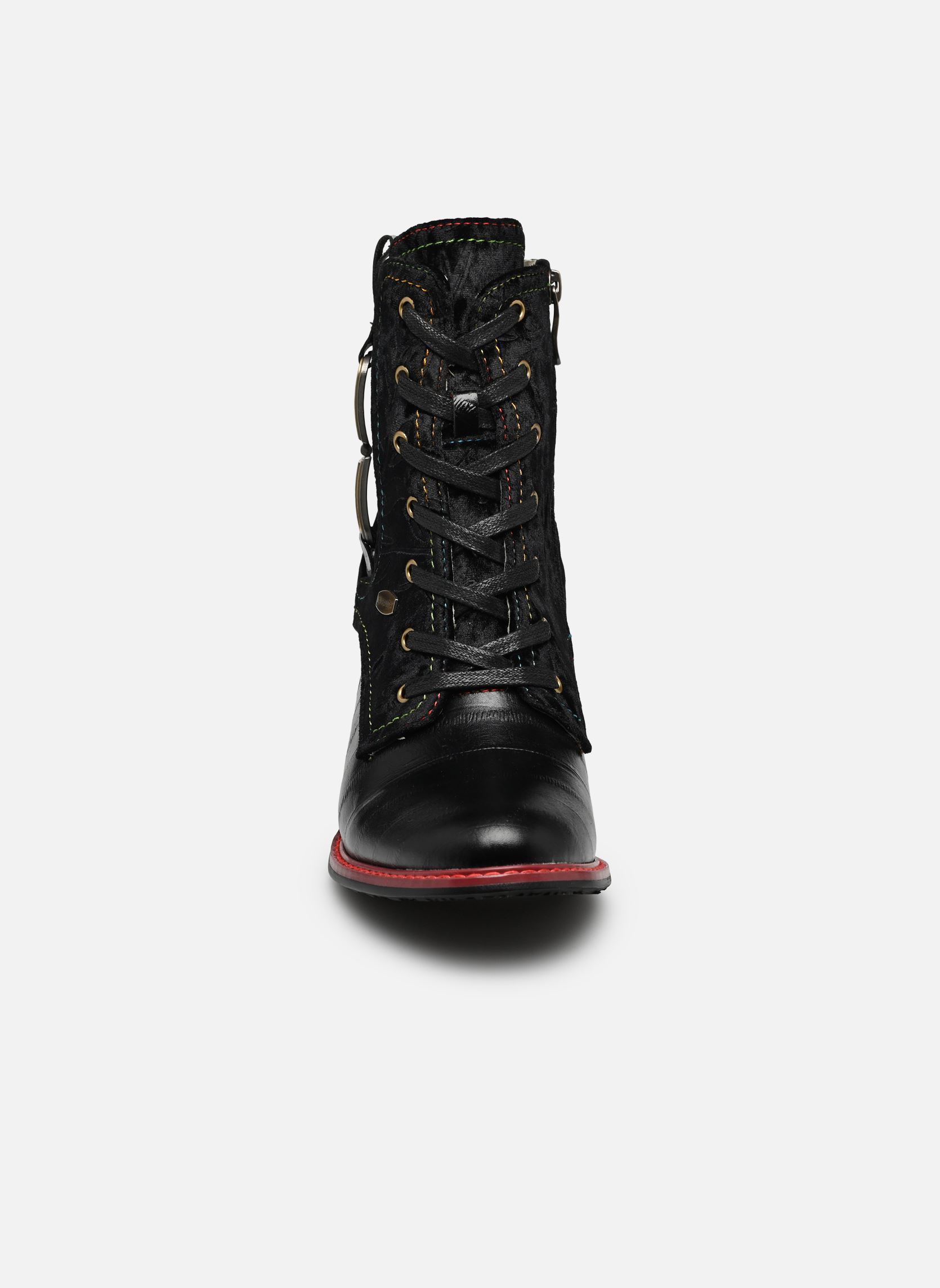 Bottines à lacets MARBREO 02 femme noir Laura Vita Bottines à lacets MARBREO 02 femme noir CHARBON