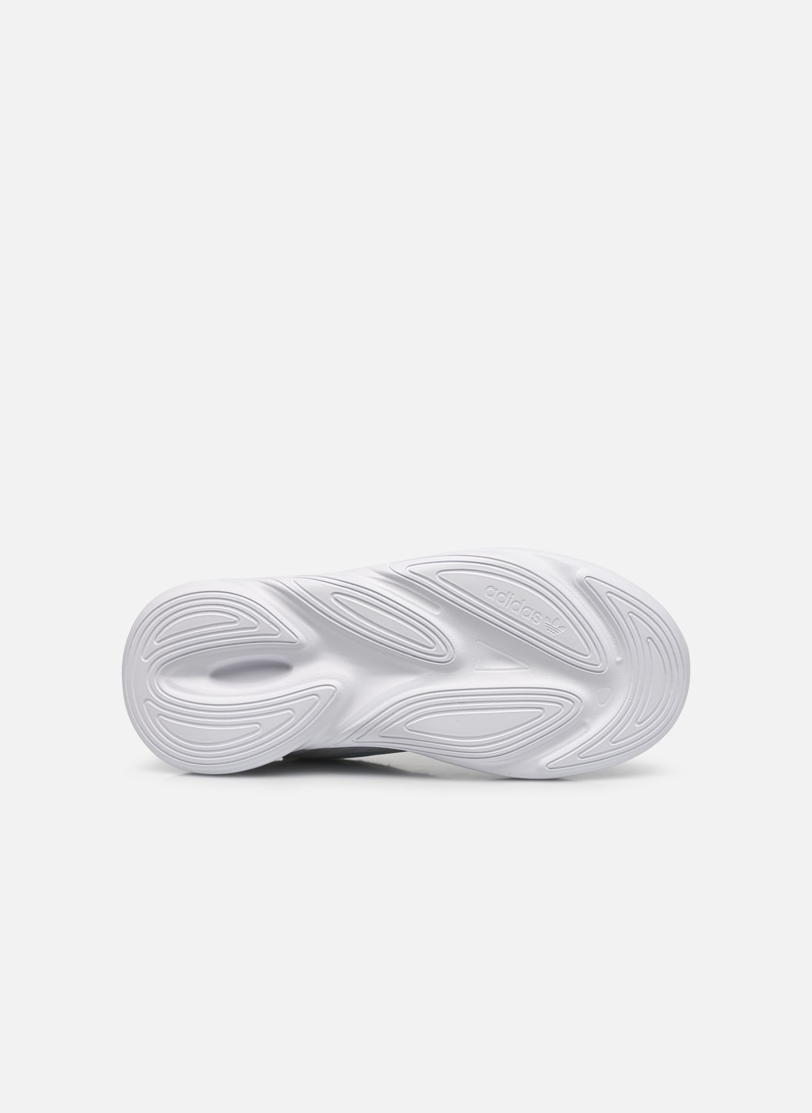 Baskets basses Ozelia El C fille blanc adidas originals Baskets basses Ozelia El C fille blanc Ftwwht/Almpnk/Almblu