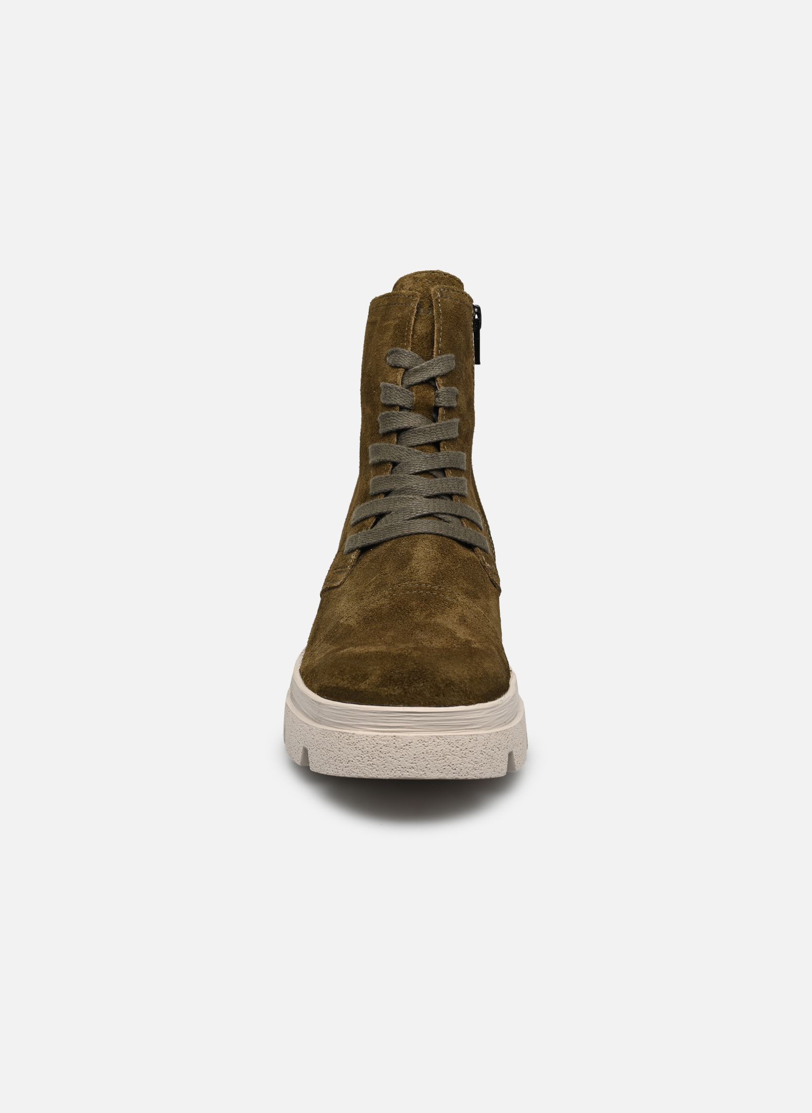 Niedrige Ankle Boots KANGAE damen grün Think! Niedrige Ankle Boots KANGAE damen grün OLIVE