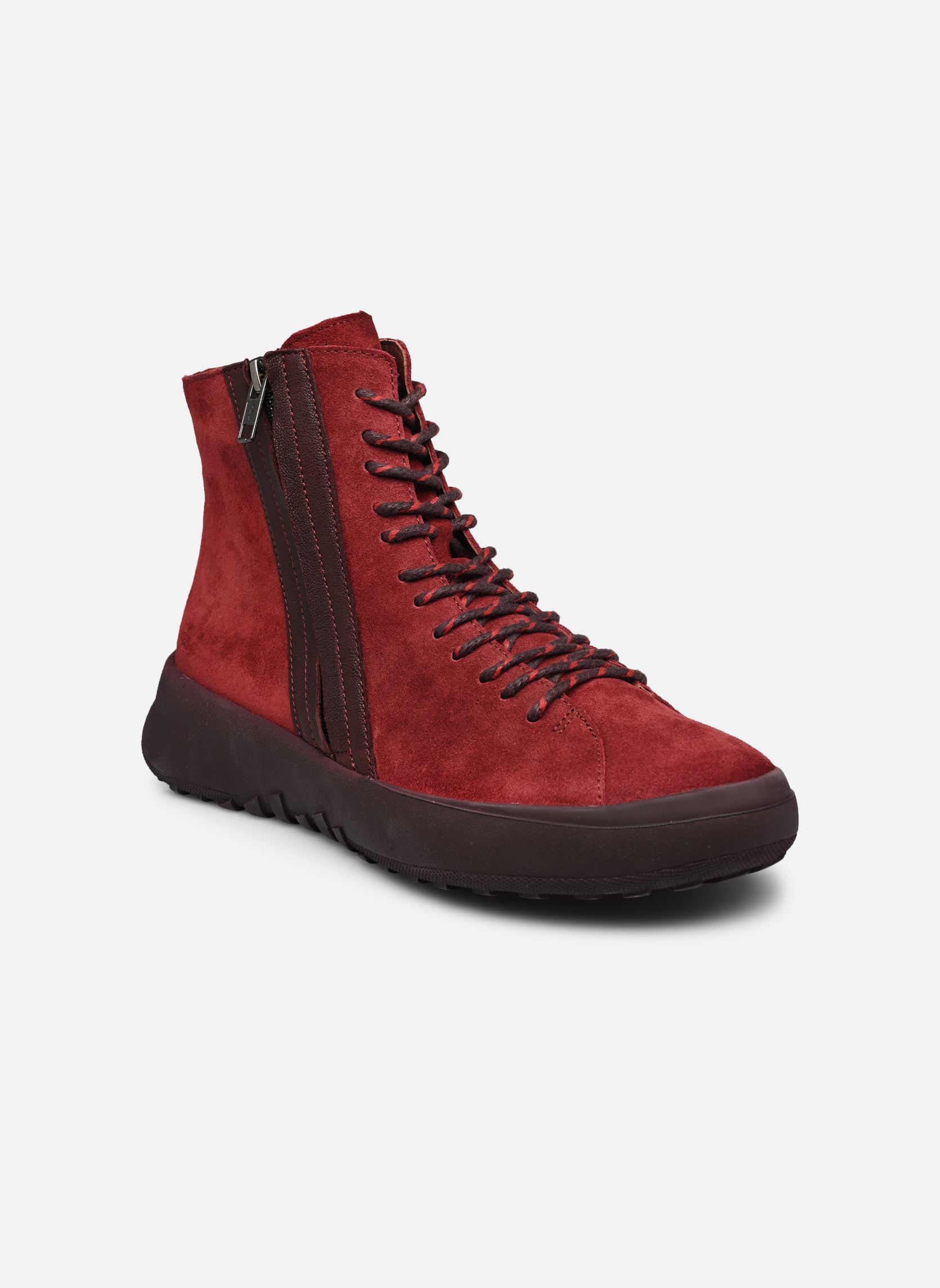 Hoge sneakers KUSABI dames roze Think! Hoge sneakers KUSABI dames roze MERLOT/KOMBI