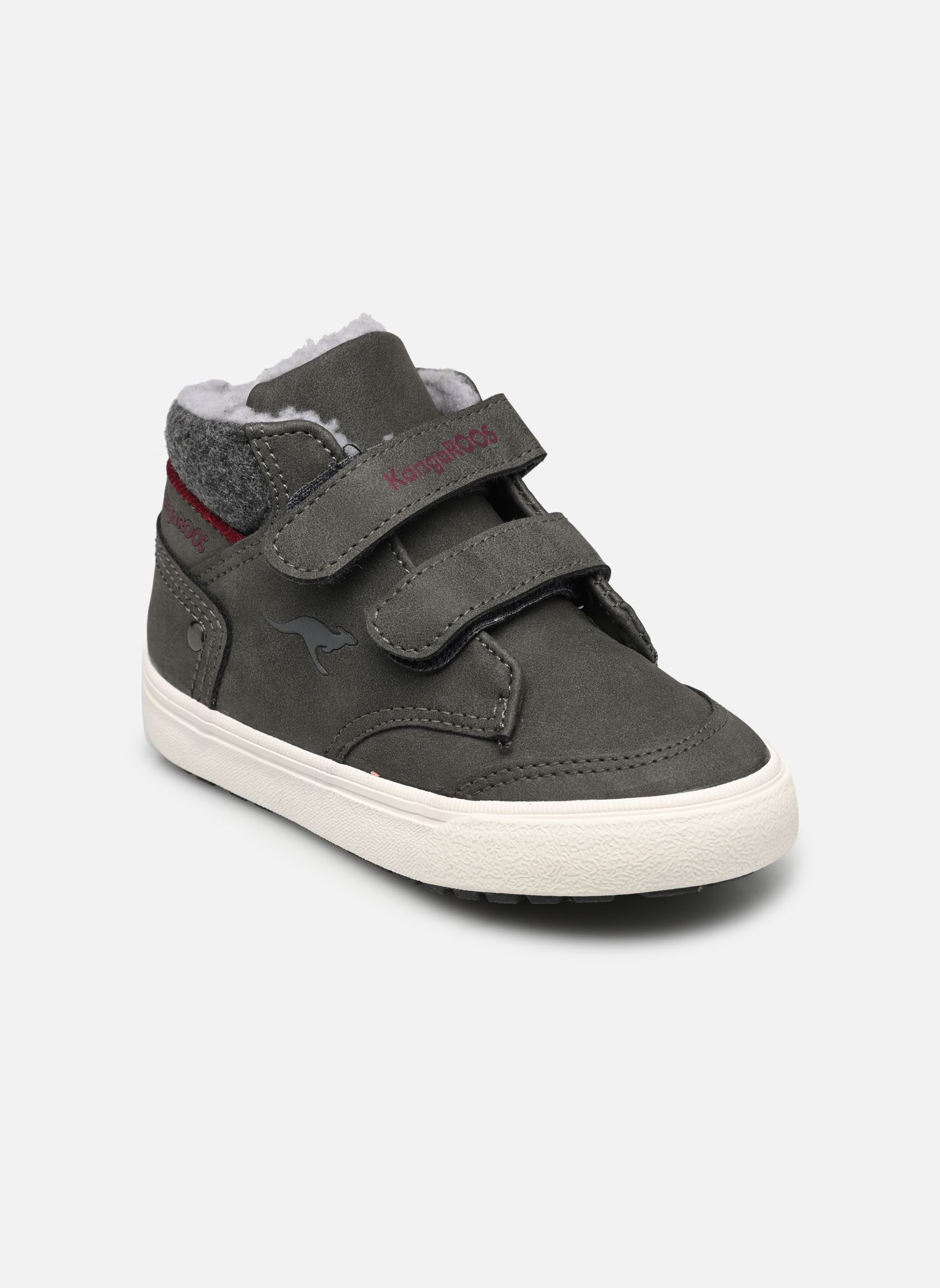 Baskets basses KaVu Primo V gris Kangaroos Baskets basses KaVu Primo V gris STEEL GREY/ROUGE