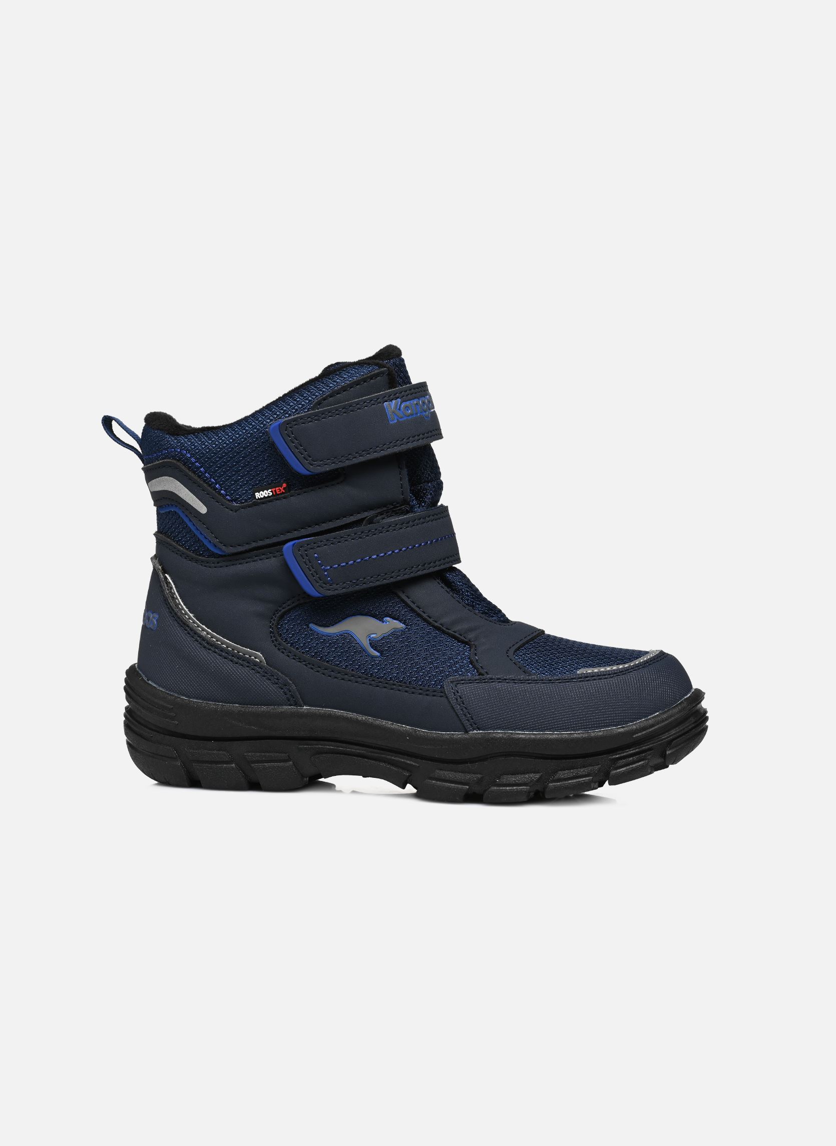 Snowboots K-Leno Kibo RTX jongens blauw Kangaroos Snowboots K-Leno Kibo RTX jongens blauw DK NAVY/NAVY