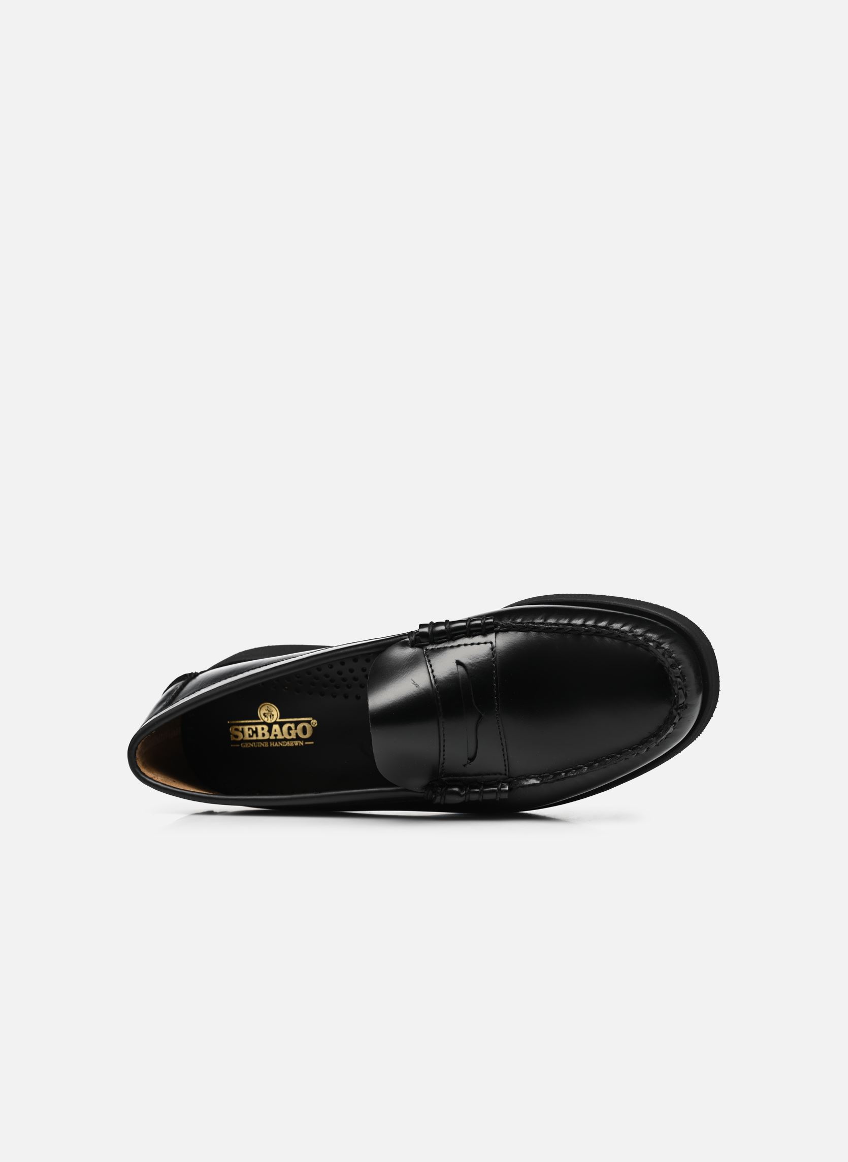 Mocassini DAN POLARIS uomo nero Sebago Mocassini DAN POLARIS uomo nero Black