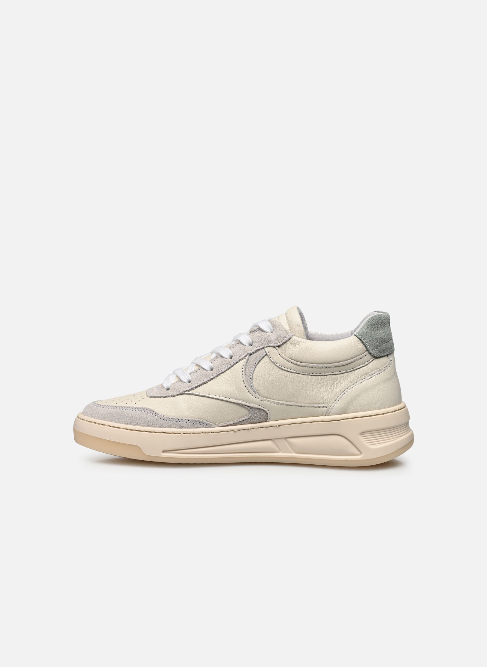 Baskets basses OLD-COSMO 66443 femme blanc Bronx Baskets basses OLD-COSMO 66443 femme blanc creamy white / sage green