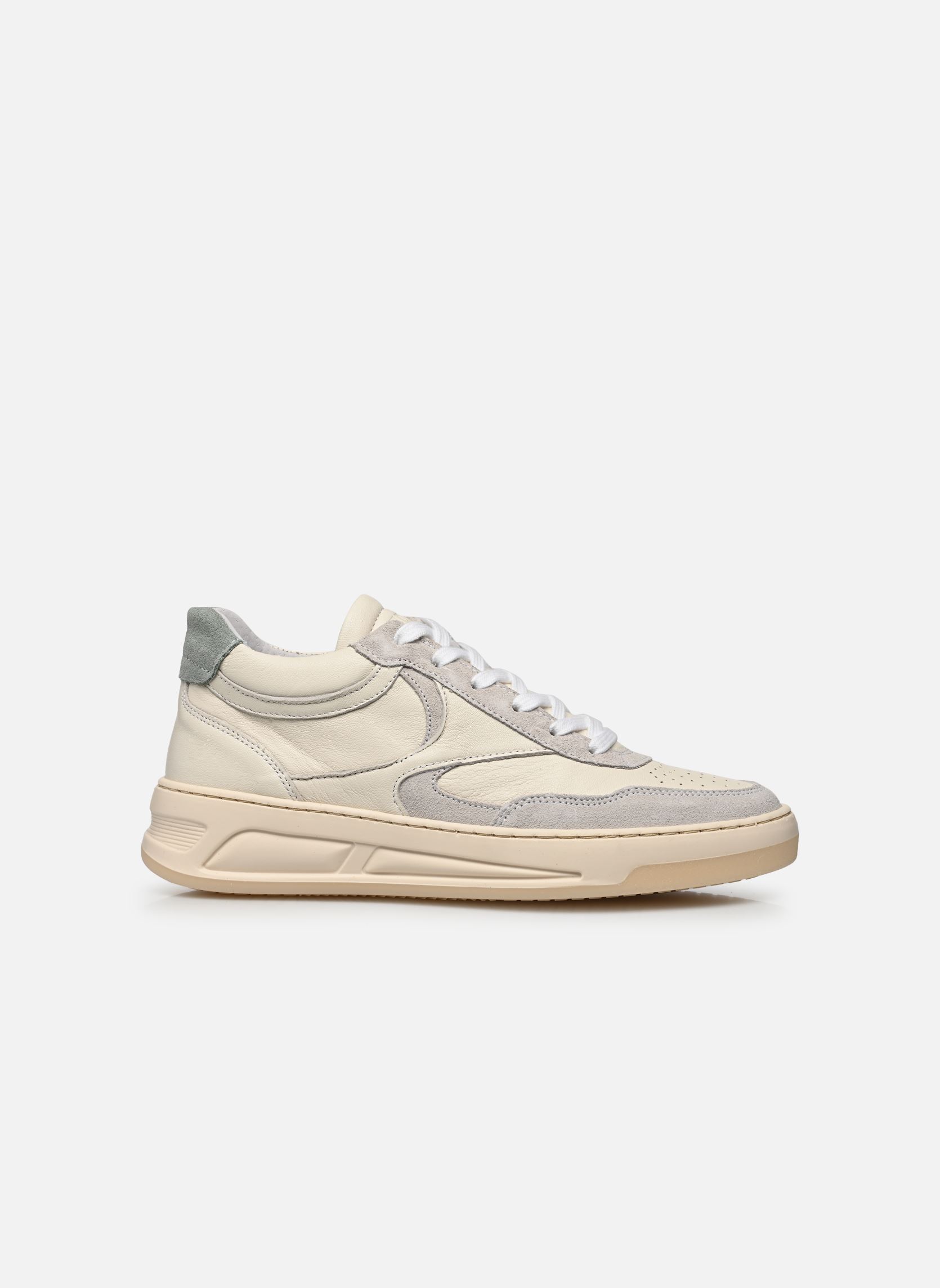Baskets basses OLD-COSMO 66443 femme blanc Bronx Baskets basses OLD-COSMO 66443 femme blanc creamy white / sage green